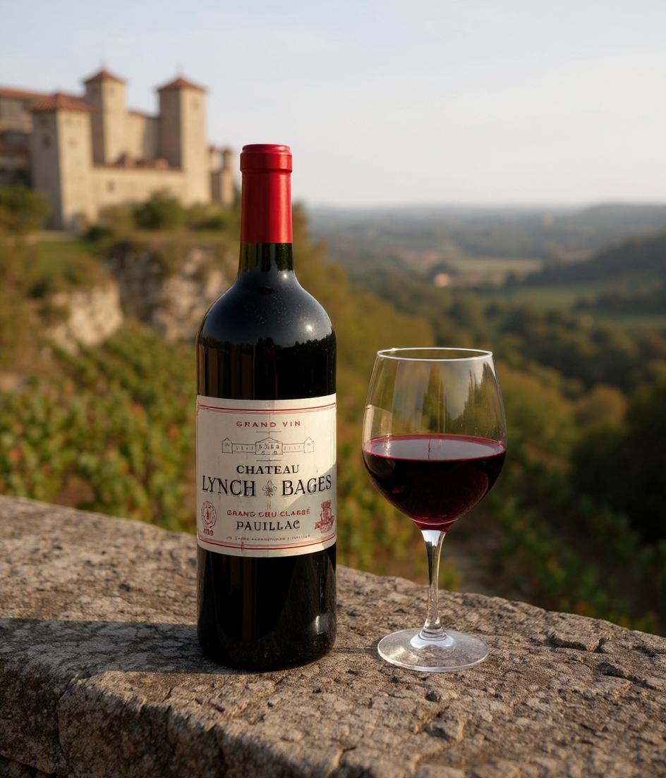 Chateau Lynch Bages 2009 wine bottle