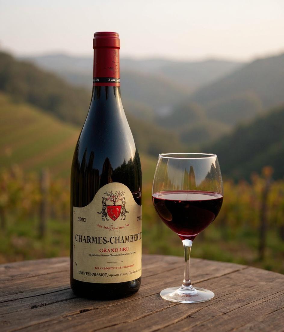 Geantet-Pansiot Charmes-Chambertin Grand Cru 2002 wine bottle