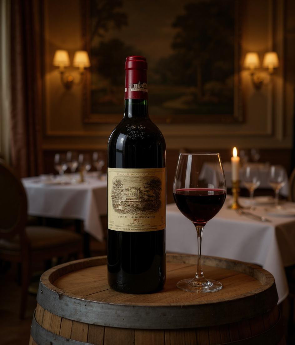 Chateau Lafite Rothschild 1998 wine label premium bordeaux