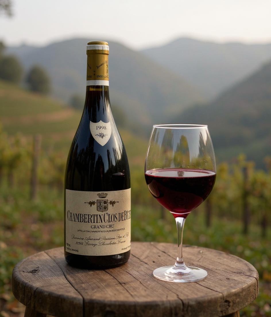 Domaine Armand Rousseau Chambertin Clos-de-Beze Grand Cru 1998 wine bottle