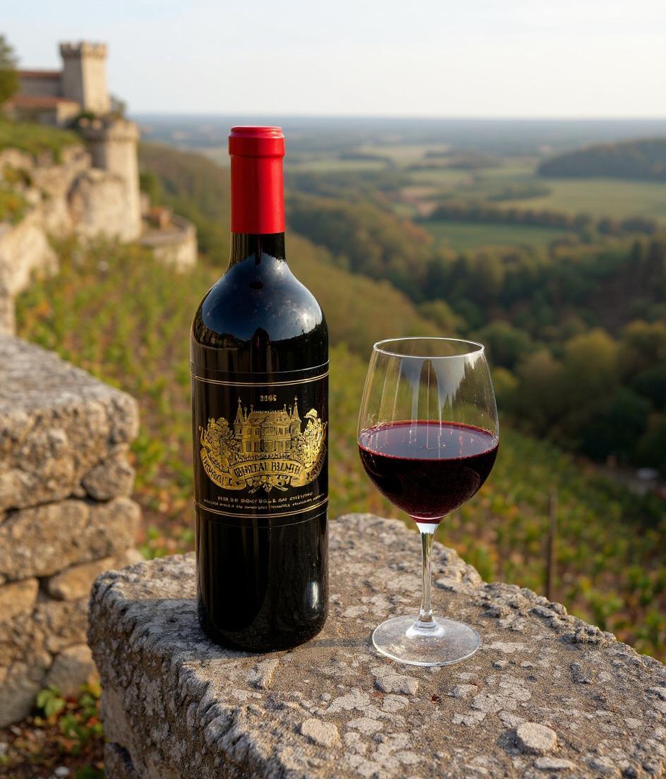 Chateau Palmer 2005 bottle front view