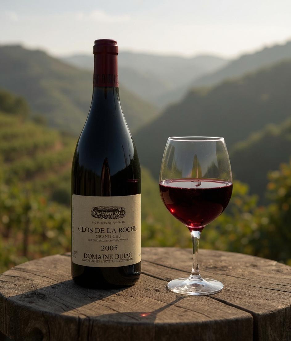 Domaine Dujac Clos de la Roche Grand Cru 2005 bottle