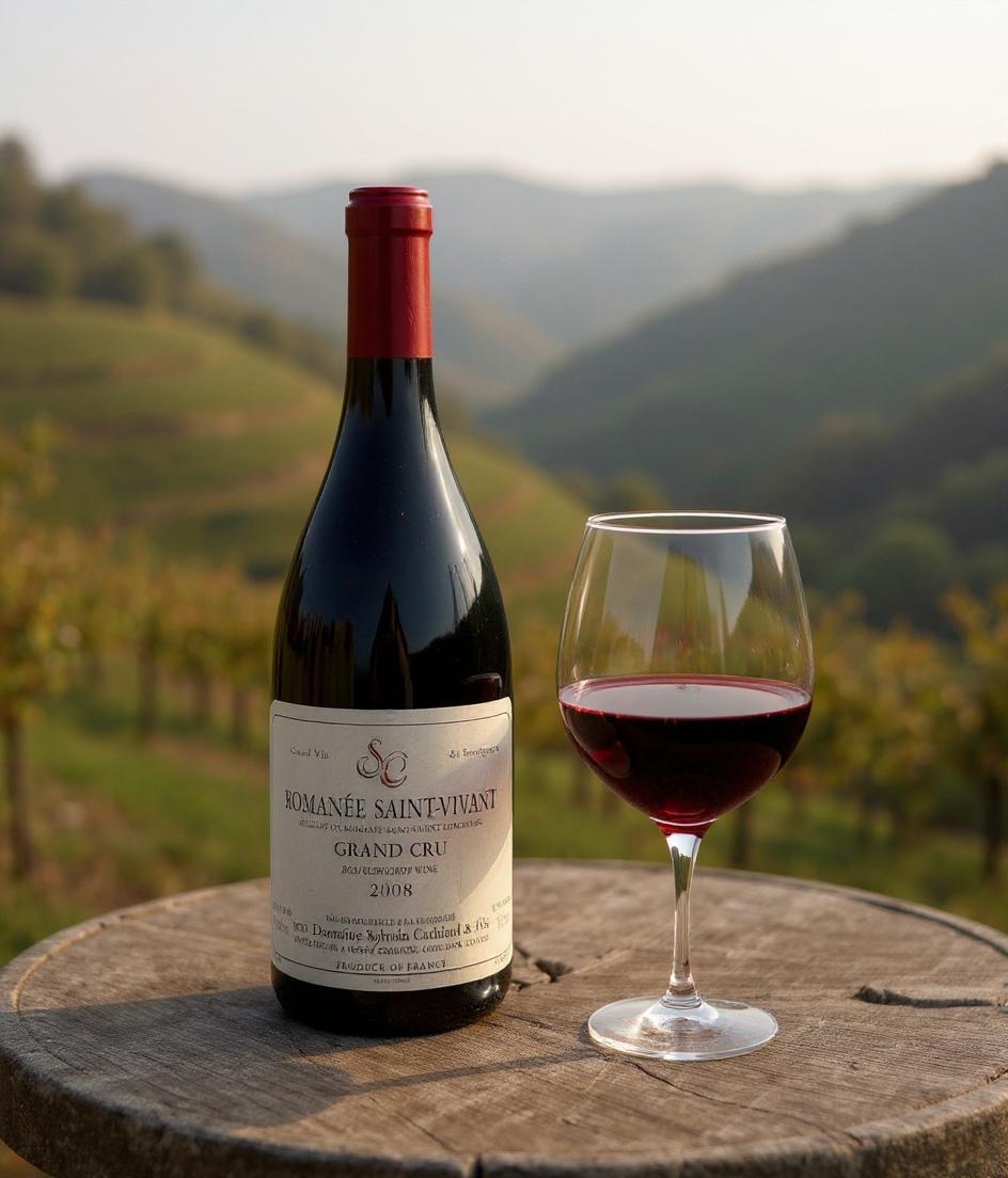 Sylvain Cathiard Romanee-Saint-Vivant Grand Cru 2008 wine bottle