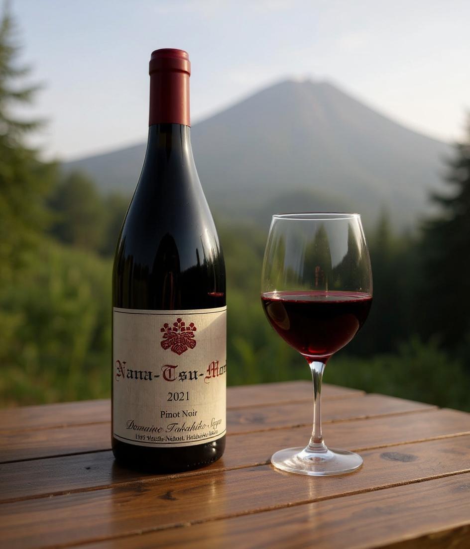 Domaine Takahiko Nana-Tsu-Mori Pinot Noir 2021 bottle