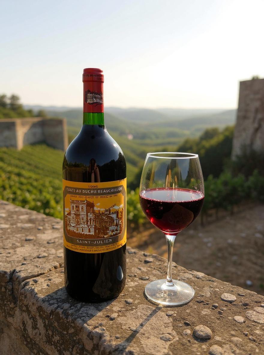 Chateau Ducru-Beaucaillou Magnum 1995 Bordeaux wine bottle