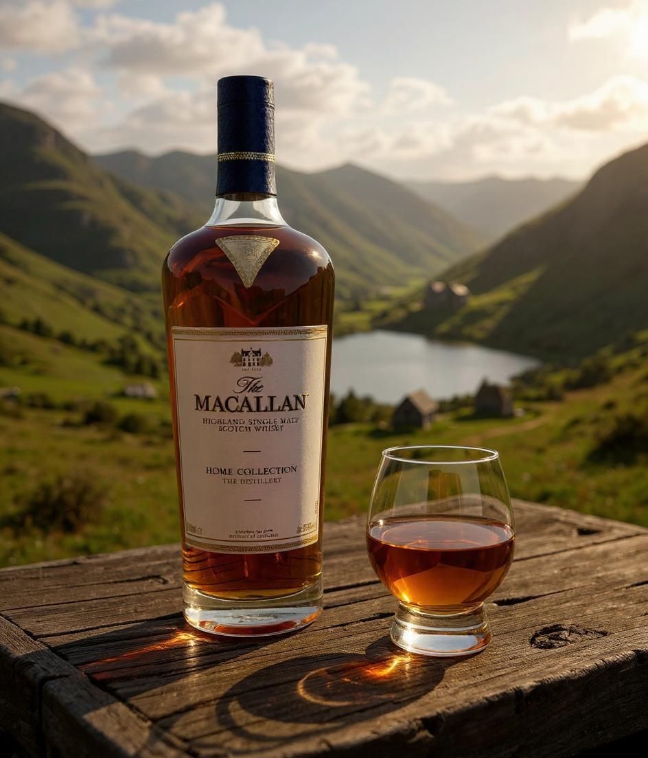 The Macallan Home Collection The Distillery whisky bottle