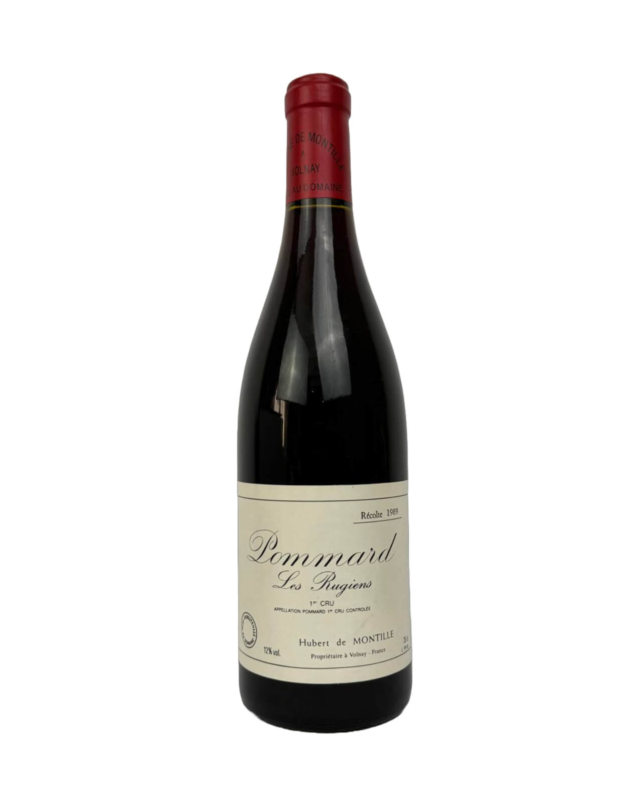 Hubert de Montille Pommard Les Rugiens Premier Cru 1989 0,75L