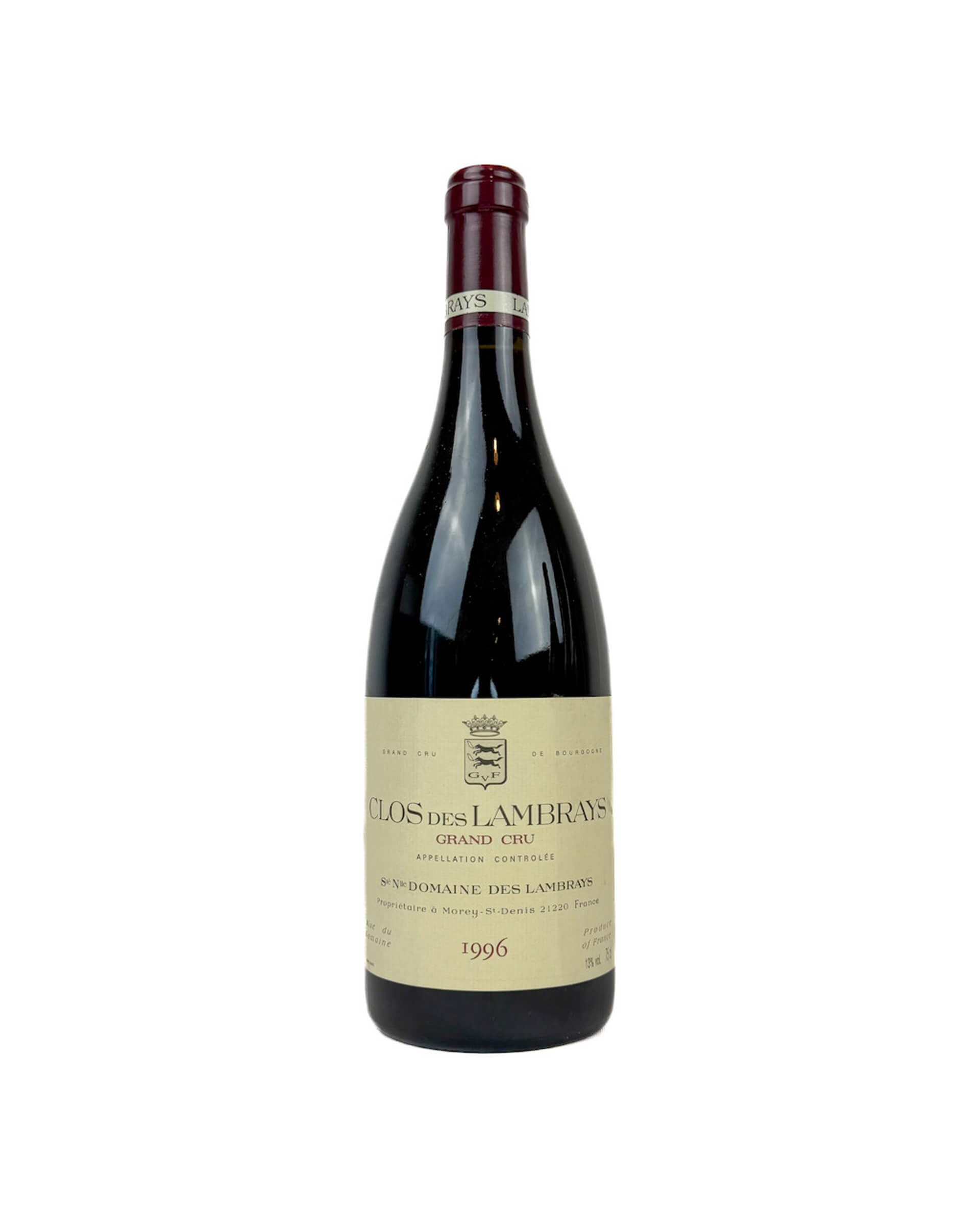 Domaine des Lambrays Clos des Lambrays Grand Cru 1996 0,75L