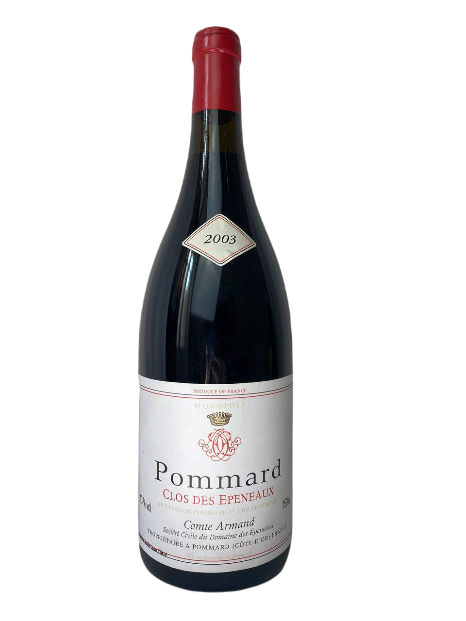 Comte Armand Clos des Epeneaux Monopole 1er Cru 2003 1,5L