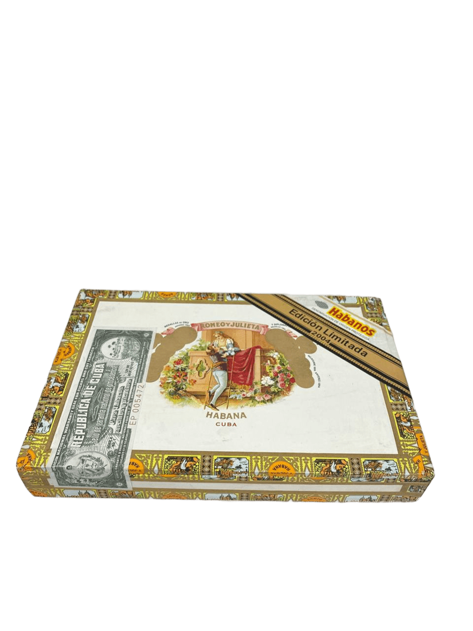 Romeo Y Julieta Hermosos N2 Vintage 2004 Box 25