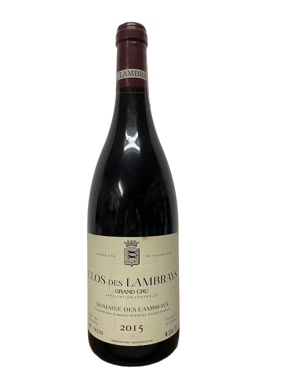 Domaine des Lambrays Clos des Lambrays Grand Cru  2015 0,75L