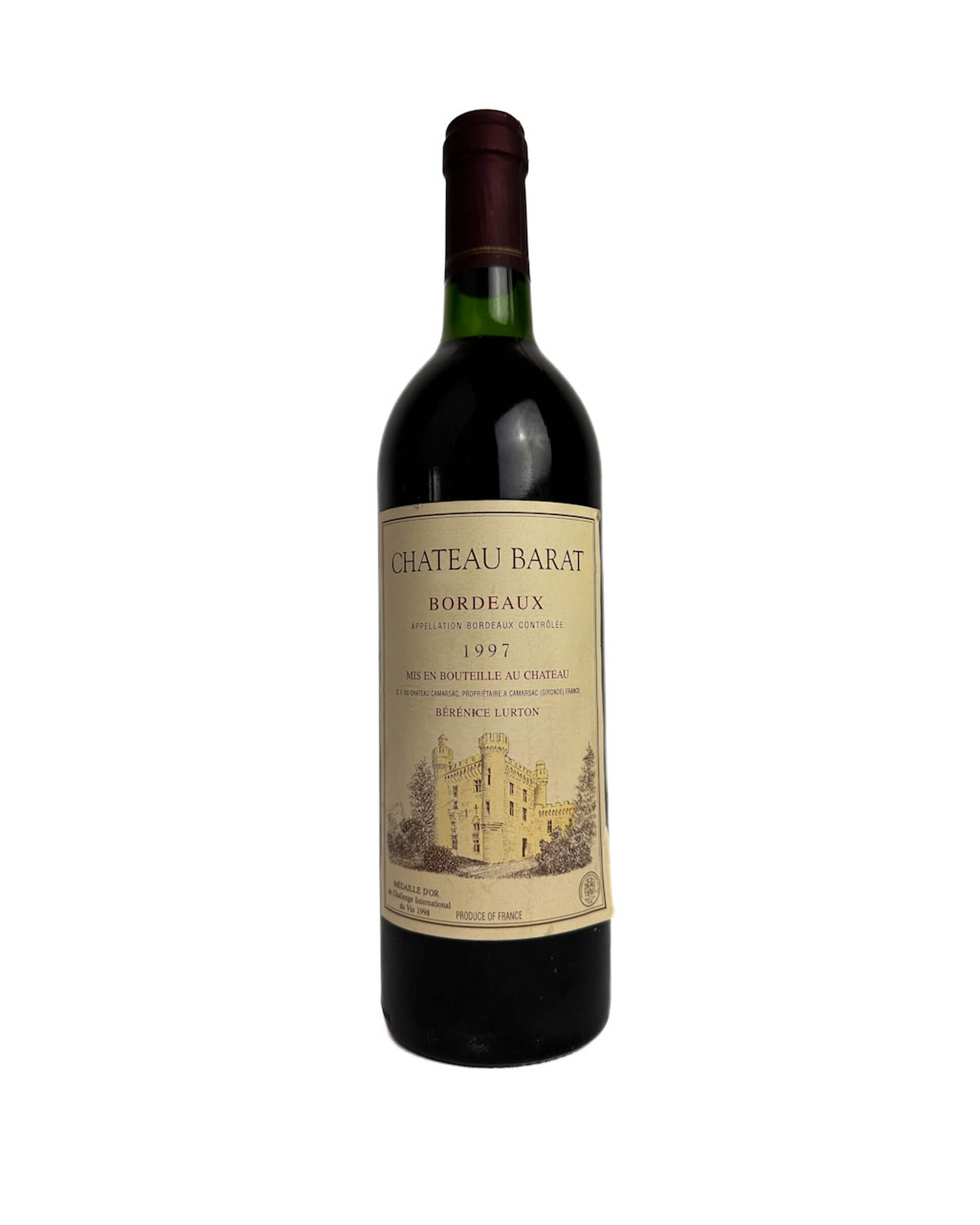 Chateau Barat Bordeaux 1997 0,75L