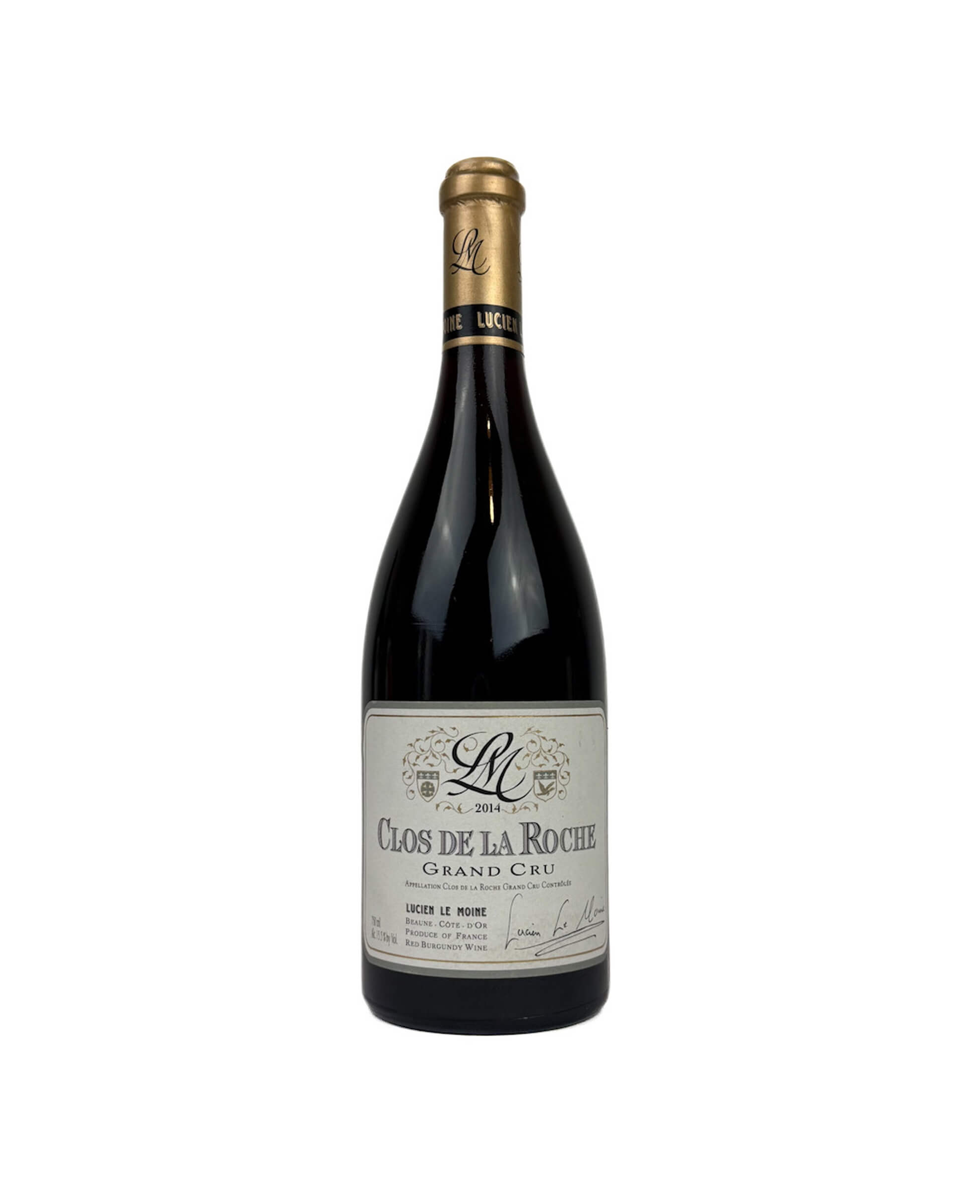 Lucien Le Moine Clos de la Roche Grand Cru 2014 0,75L