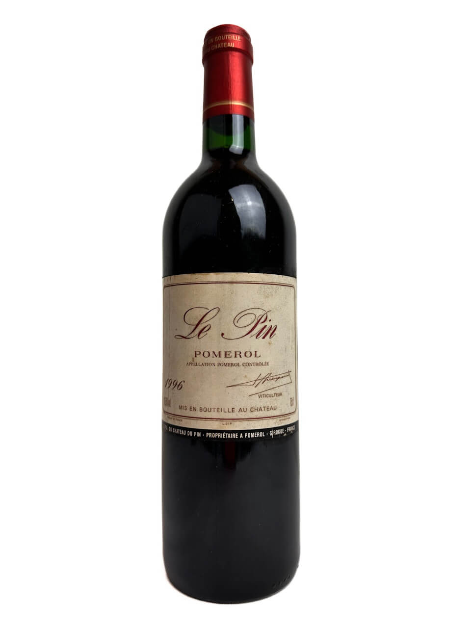 Le Pin Pomerol 1996 0,75L