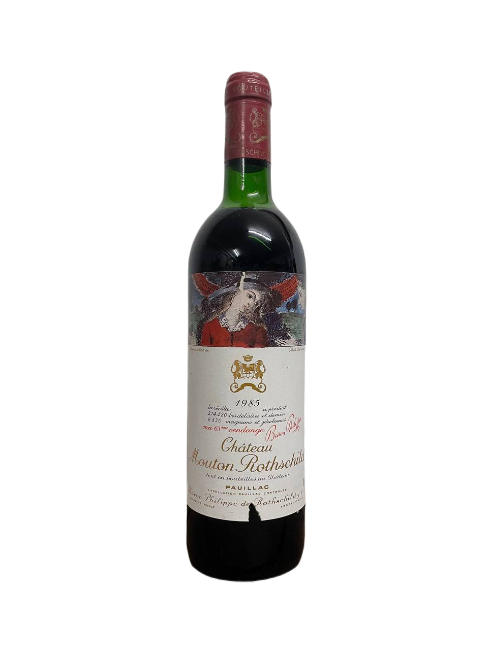 Chateau Mouton Rothschild 1985 0,75L