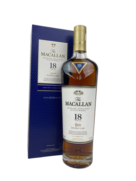 The Macallan Double Cask 18 Year Old Single Malt Scotch Whisky 2022relise  0,7L