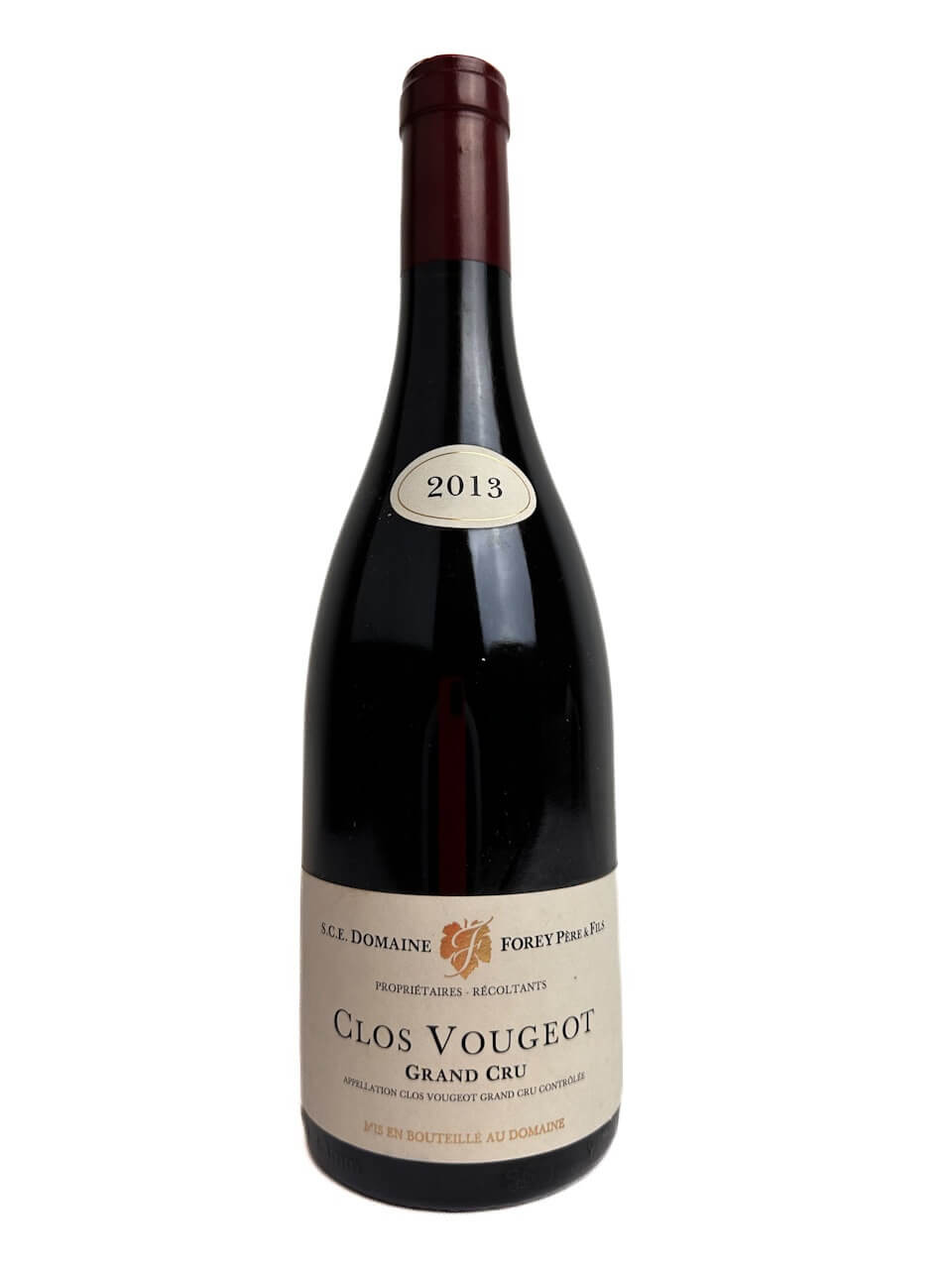 Domaine Forey Pere et Fils Clos de Vougeot Grand Cru 2013 0,75L