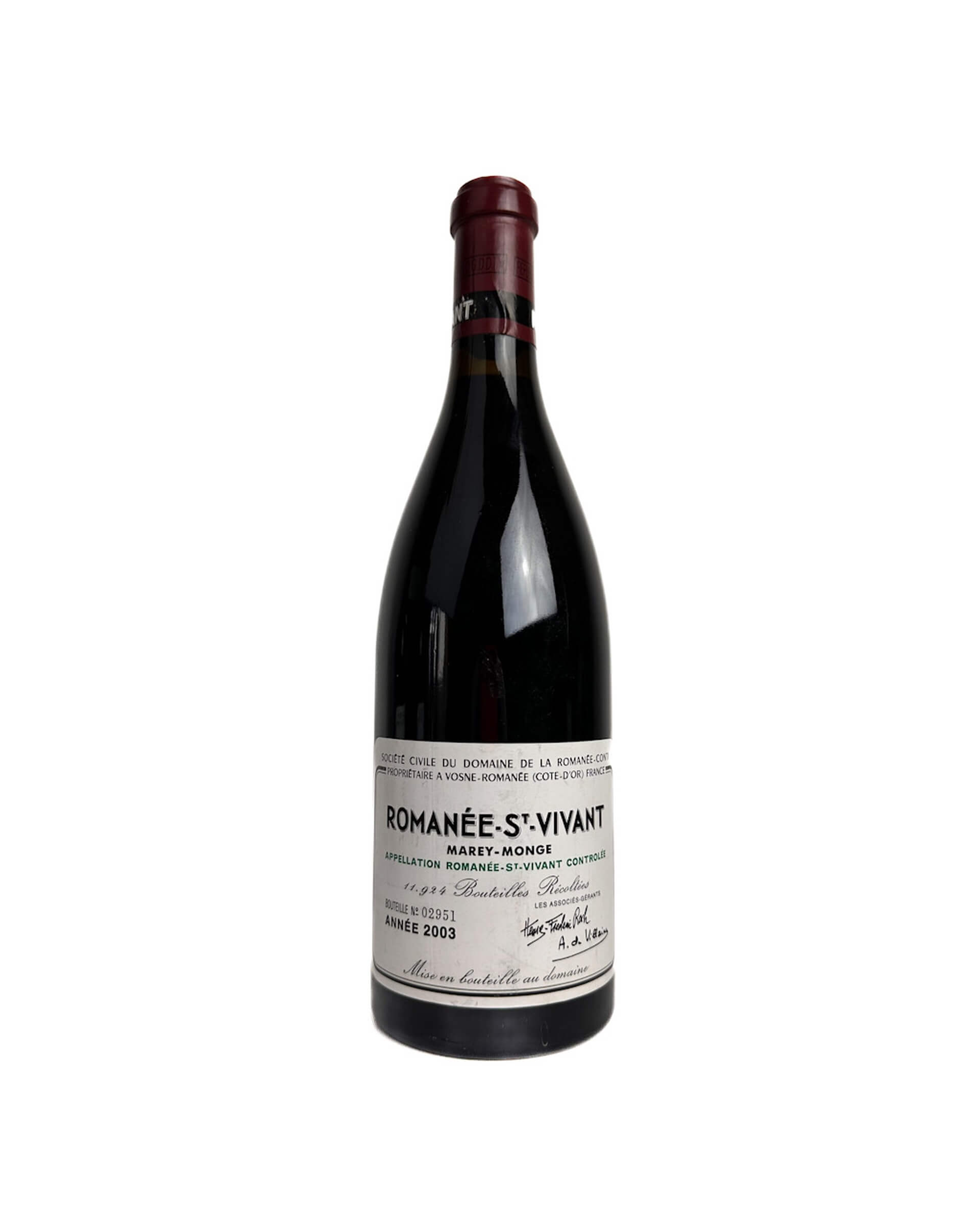Domaine de la Romanee-Conti Romanee-Saint-Vivant Grand Cru 2003 0,75L