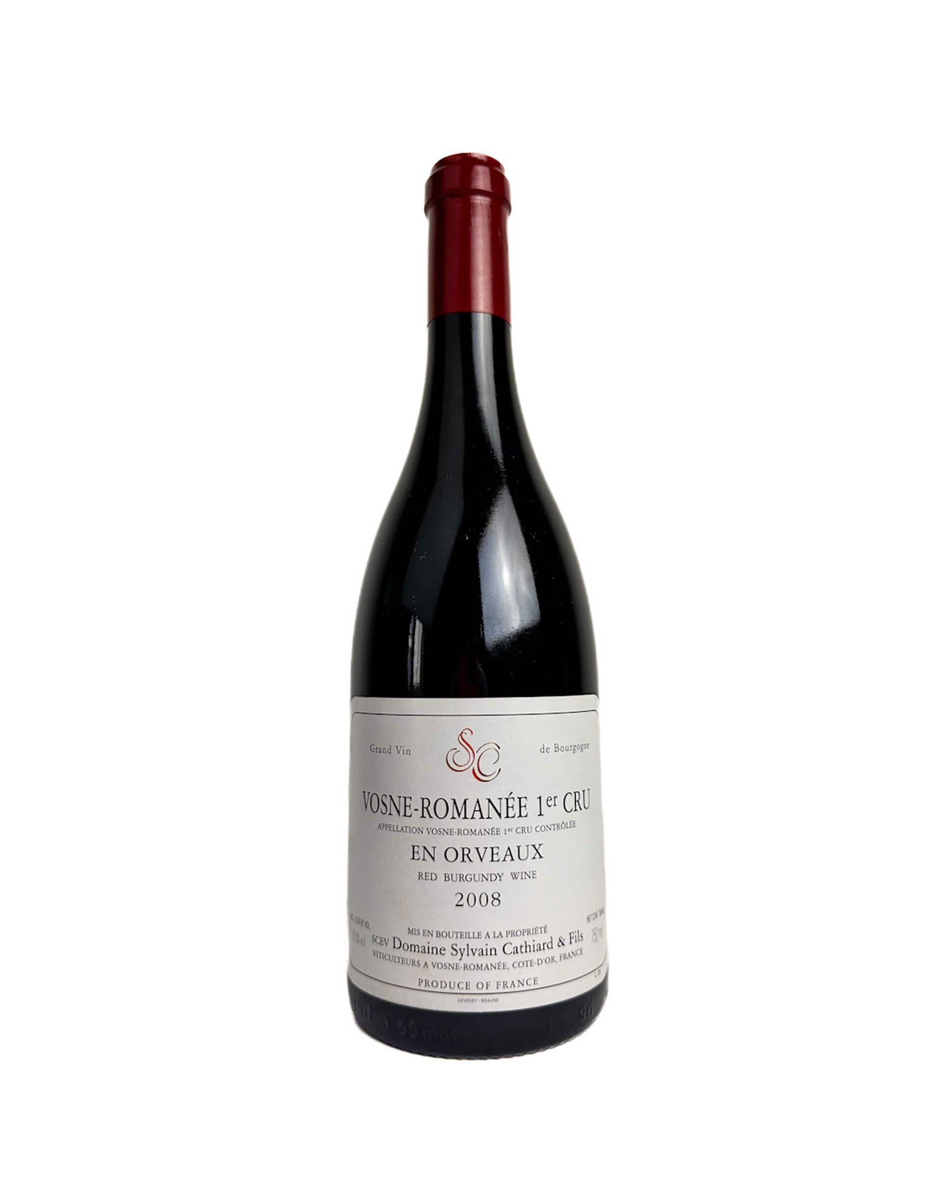 Sylvain Cathiard En Orveaux Vosne-Romanee Premier Cru 2008 0,75L