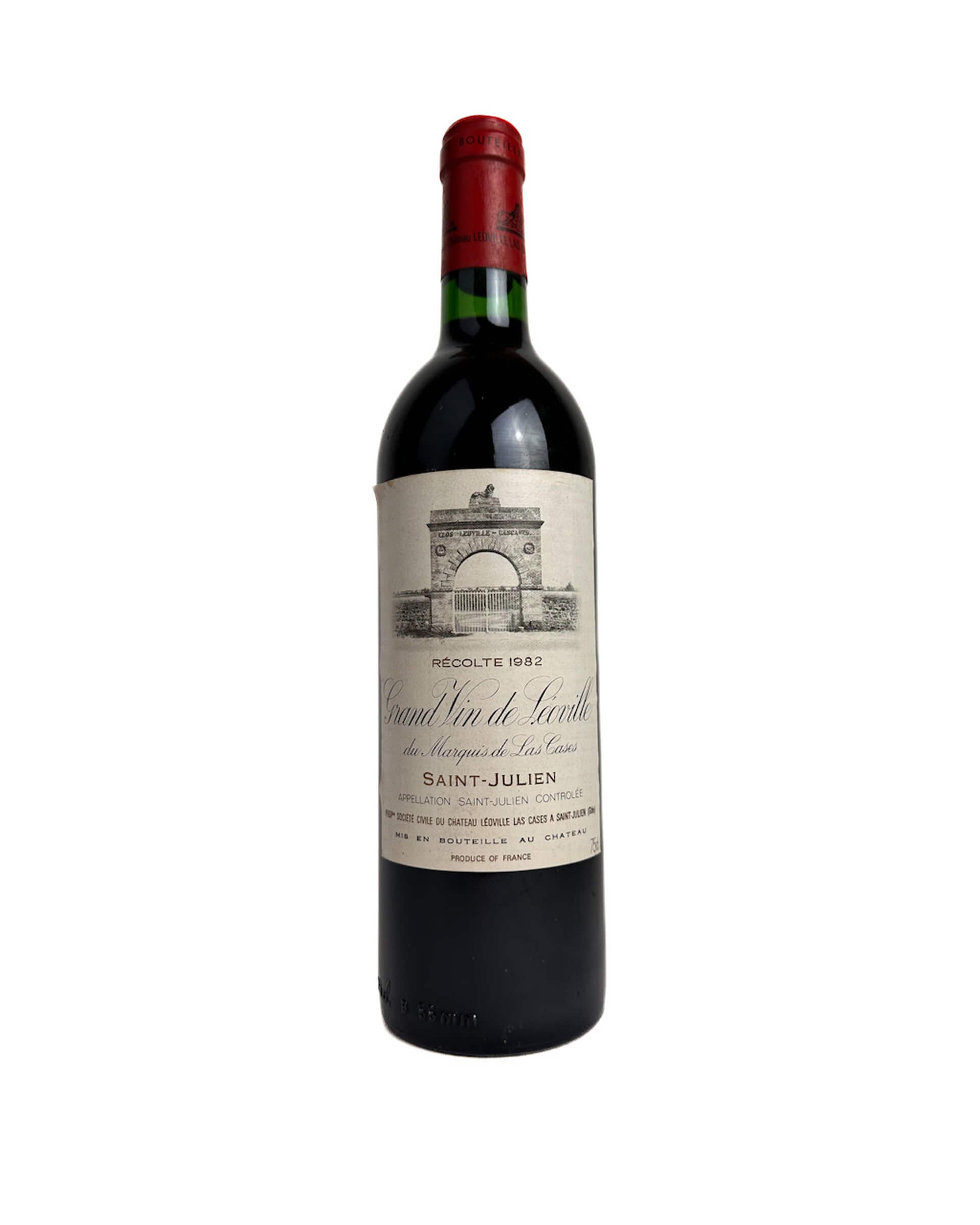 Chateau Leoville-Las Cases ' Grand Vin de Leoville ' 1982 0,75L