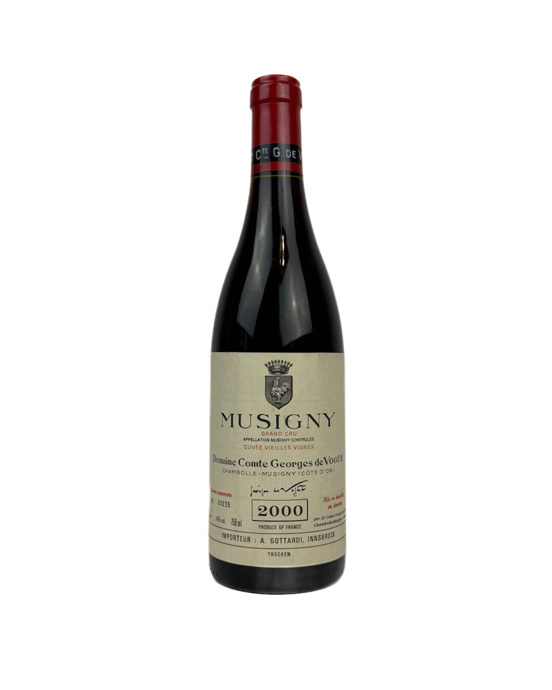 Domaine Comte Georges de Vogue Musigny Vieilles Vignes Grand Cru 2000 0,75L