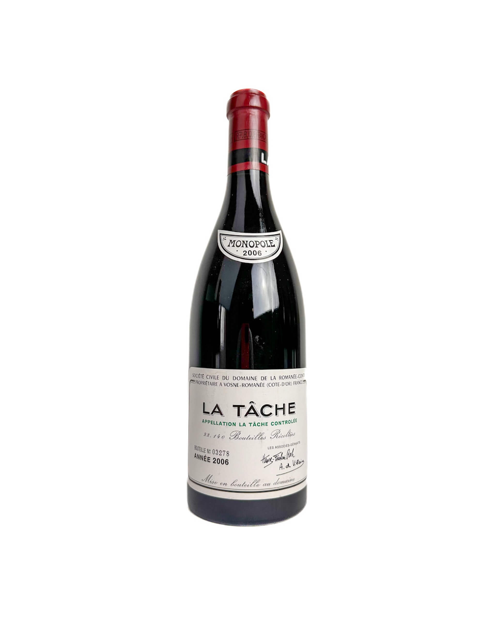 Domaine de la Romanee-Conti La Tache Grand Cru Monopole 2006 0,75L