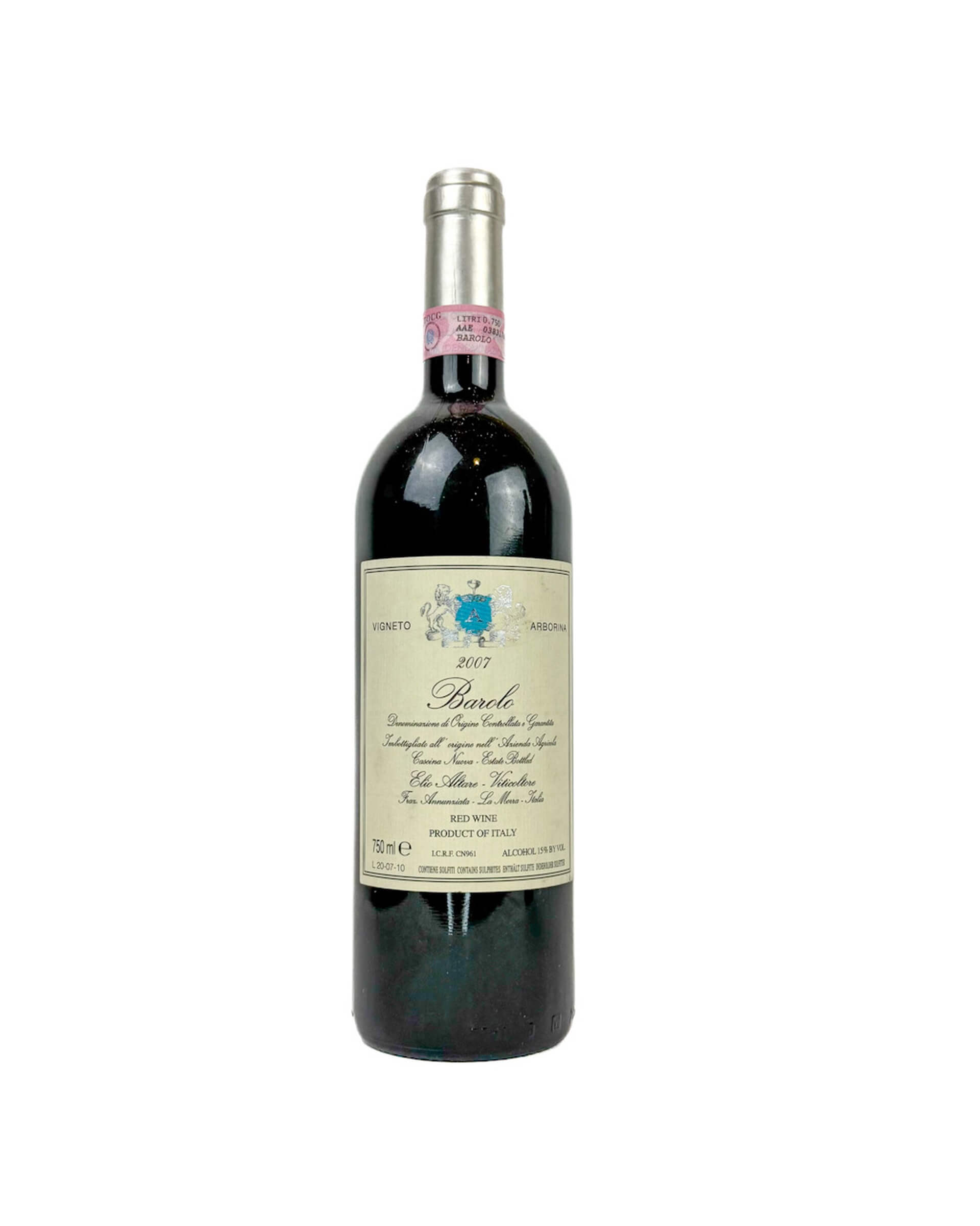 Elio Altare Vigneto Arborina Barolo 2007 0,75L