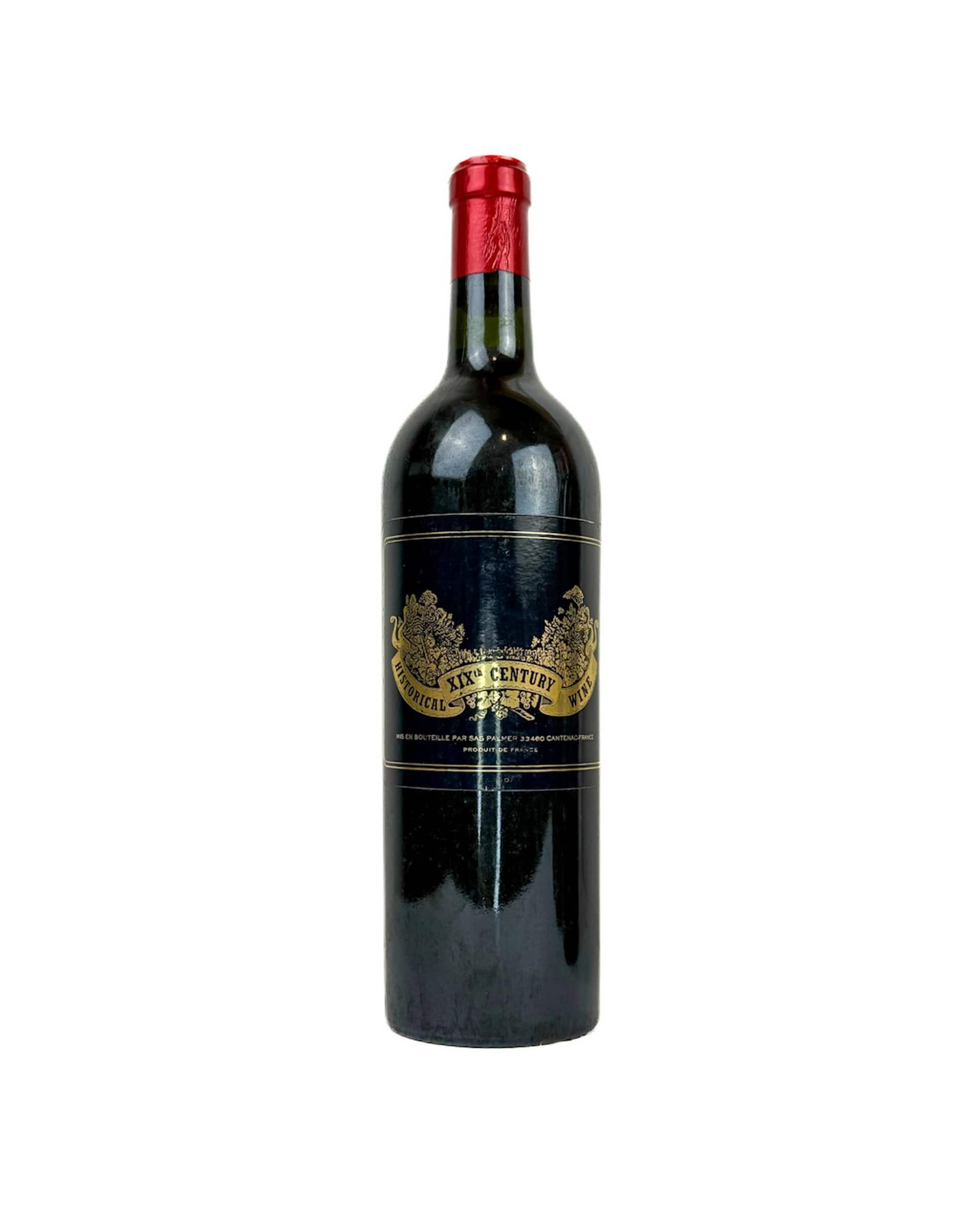 Chateau Palmer Historical XIX Century Wine 2007 0,75L