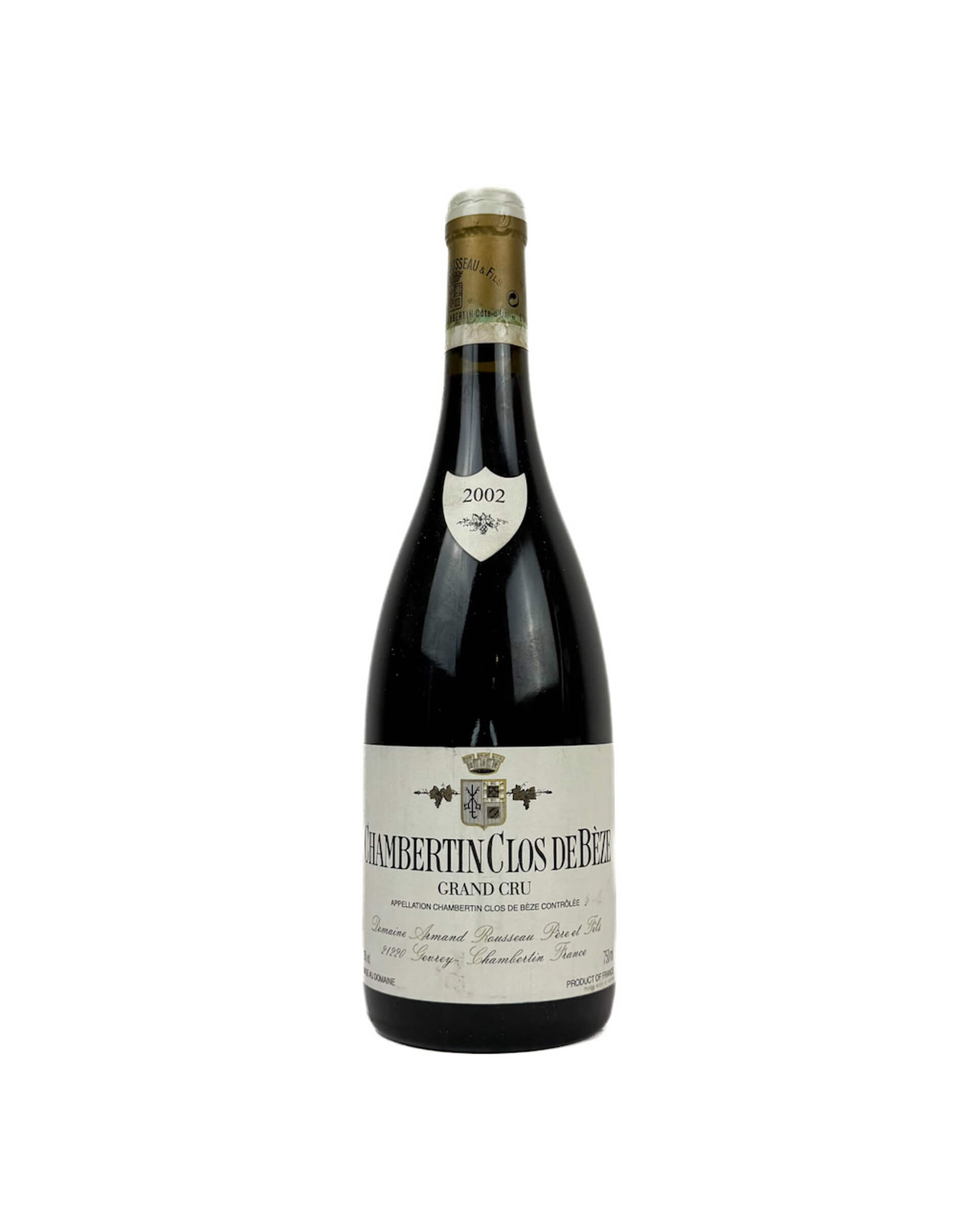Domaine Armand Rousseau Chambertin Clos-de-Beze Grand Cru 2002 0,75L