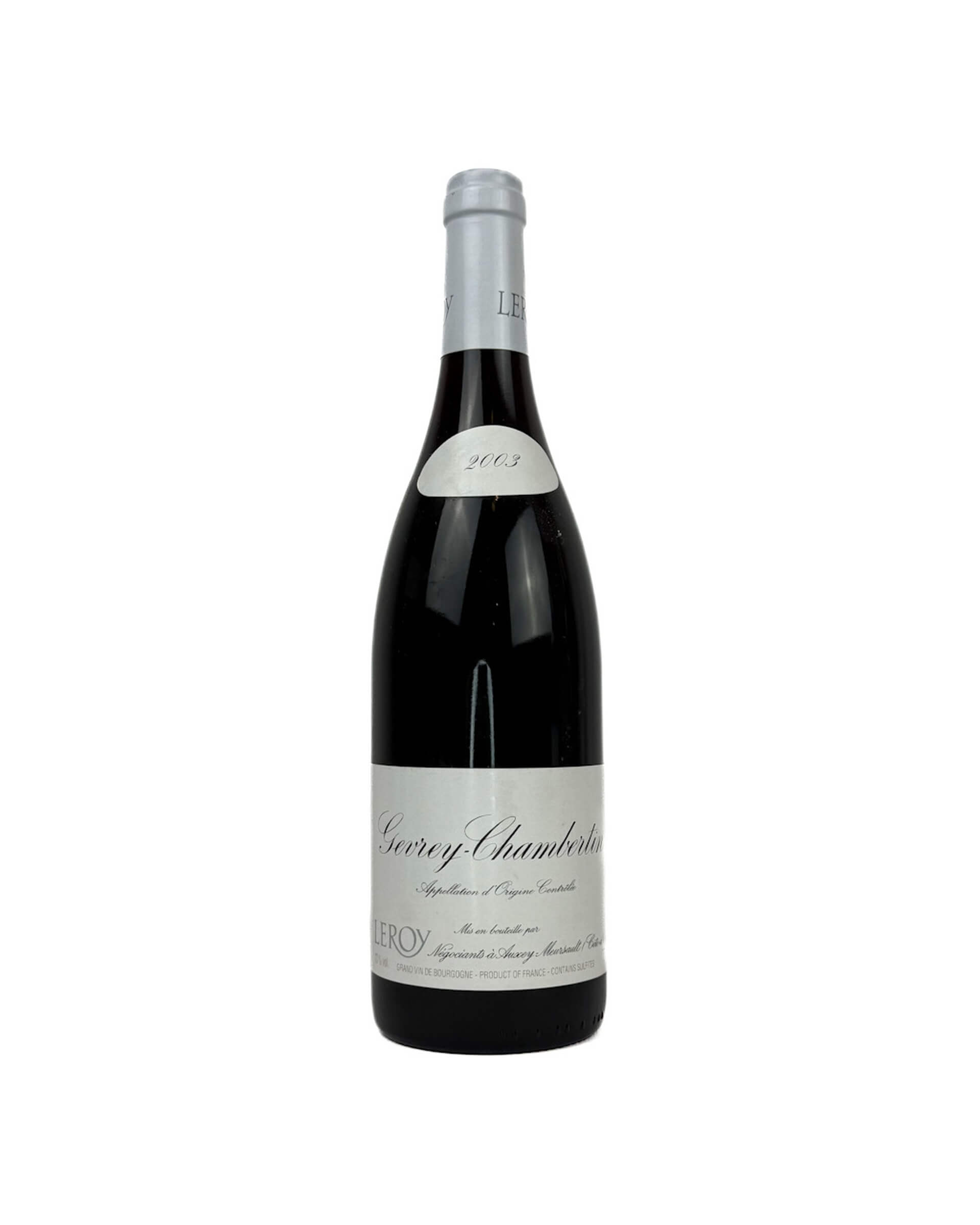 Leroy Gevrey-Chambertin 2003 0,75L