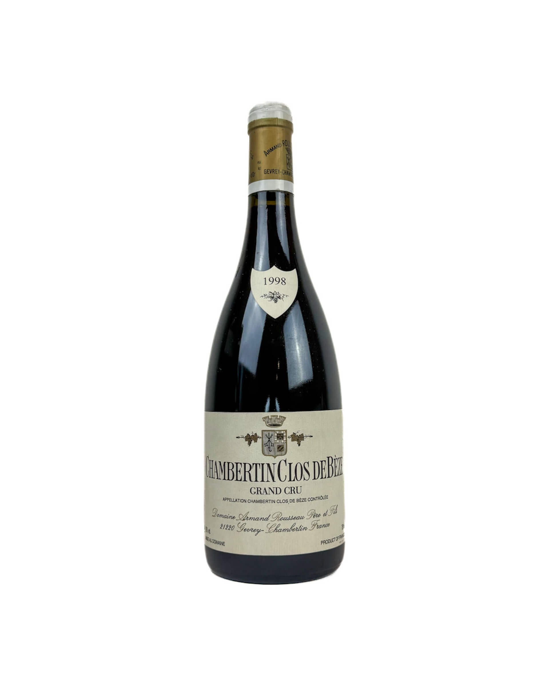 Domaine Armand Rousseau Chambertin Clos-de-Beze Grand Cru 1998 0,75L