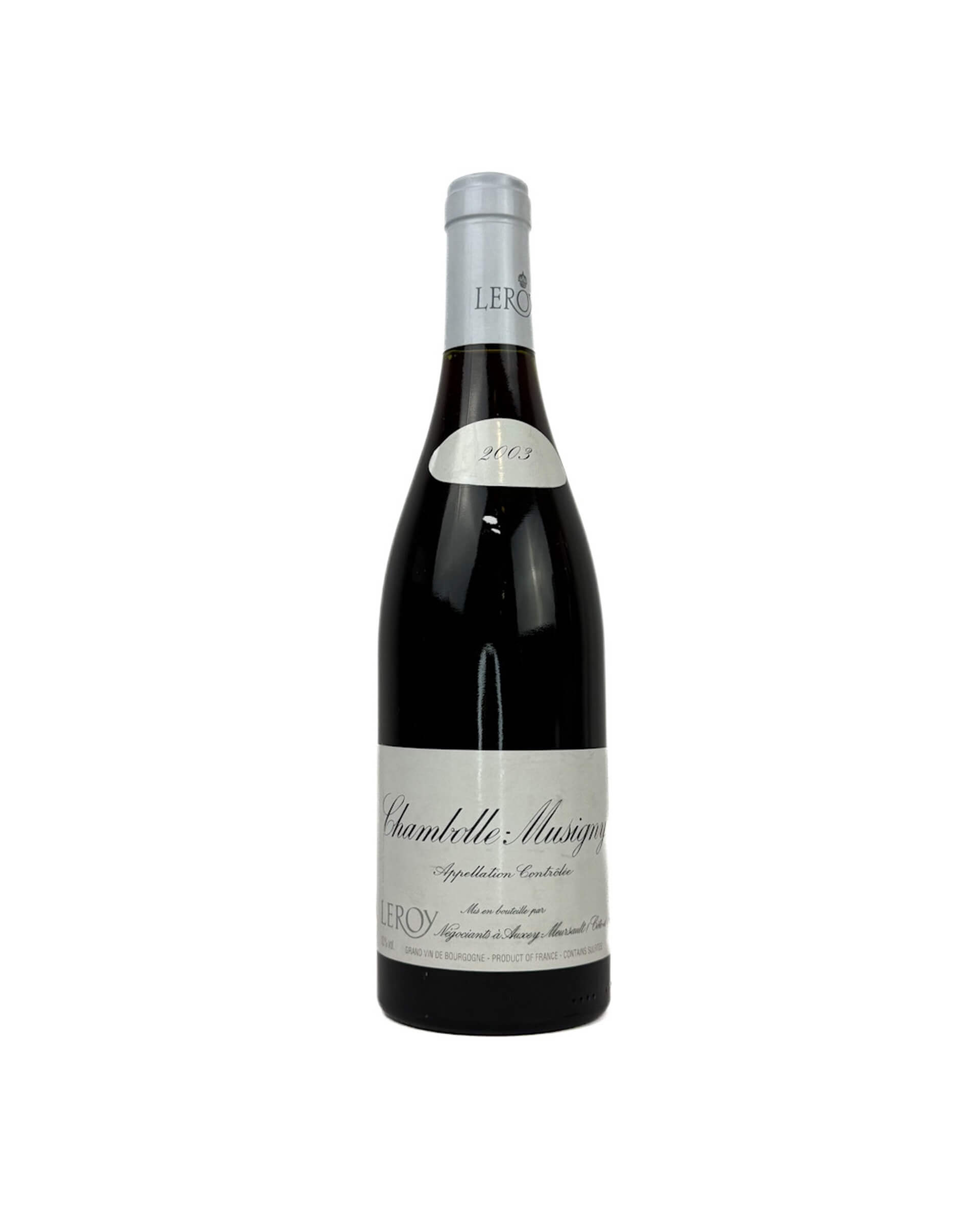 Leroy Chambolle-Musigny 2003 0,75L