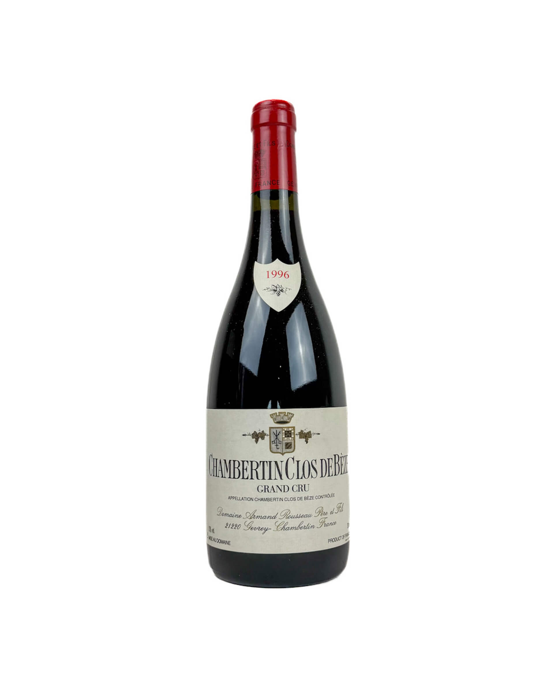 Domaine Armand Rousseau Chambertin Clos-de-Beze Grand Cru 1996 0,75L