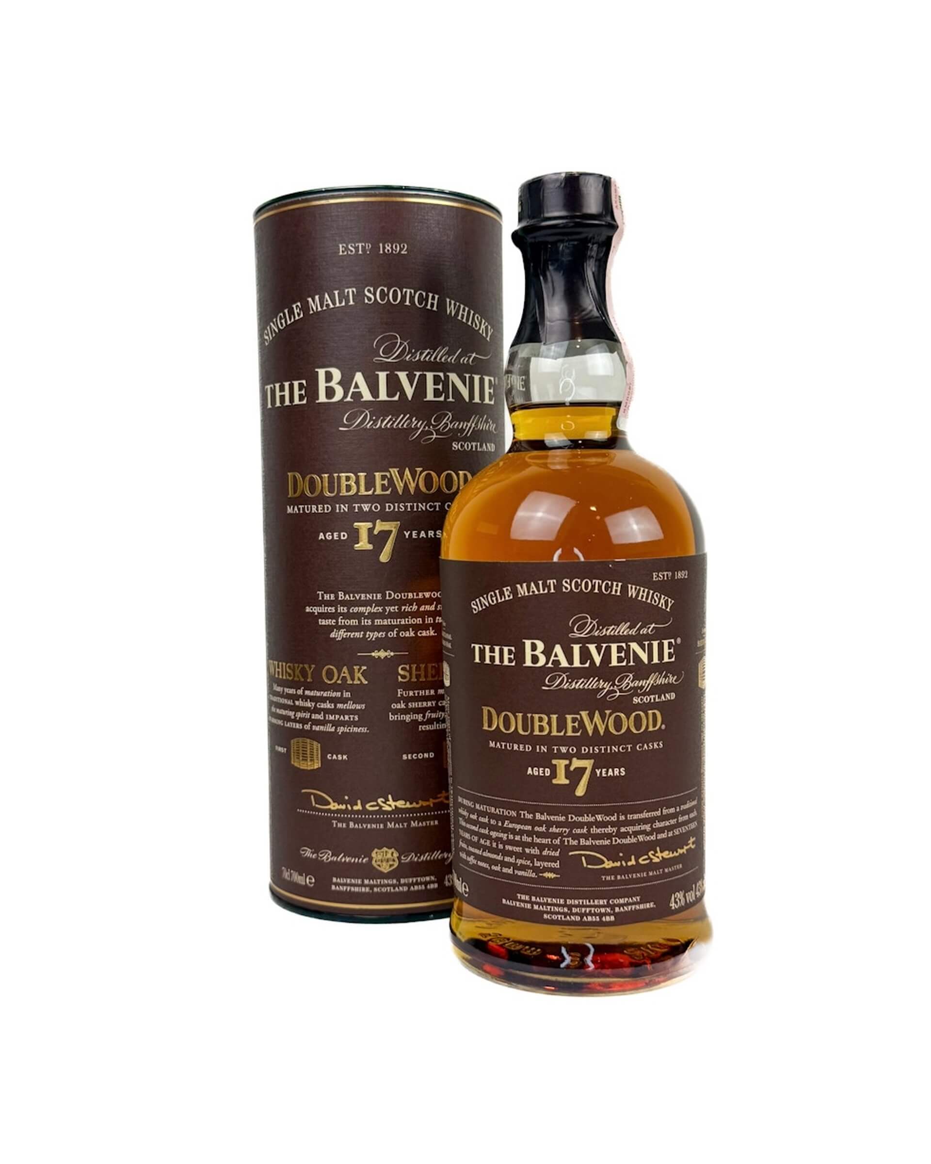 The Balvenie DoubleWood 17 Year Old Single Malt 0,7L