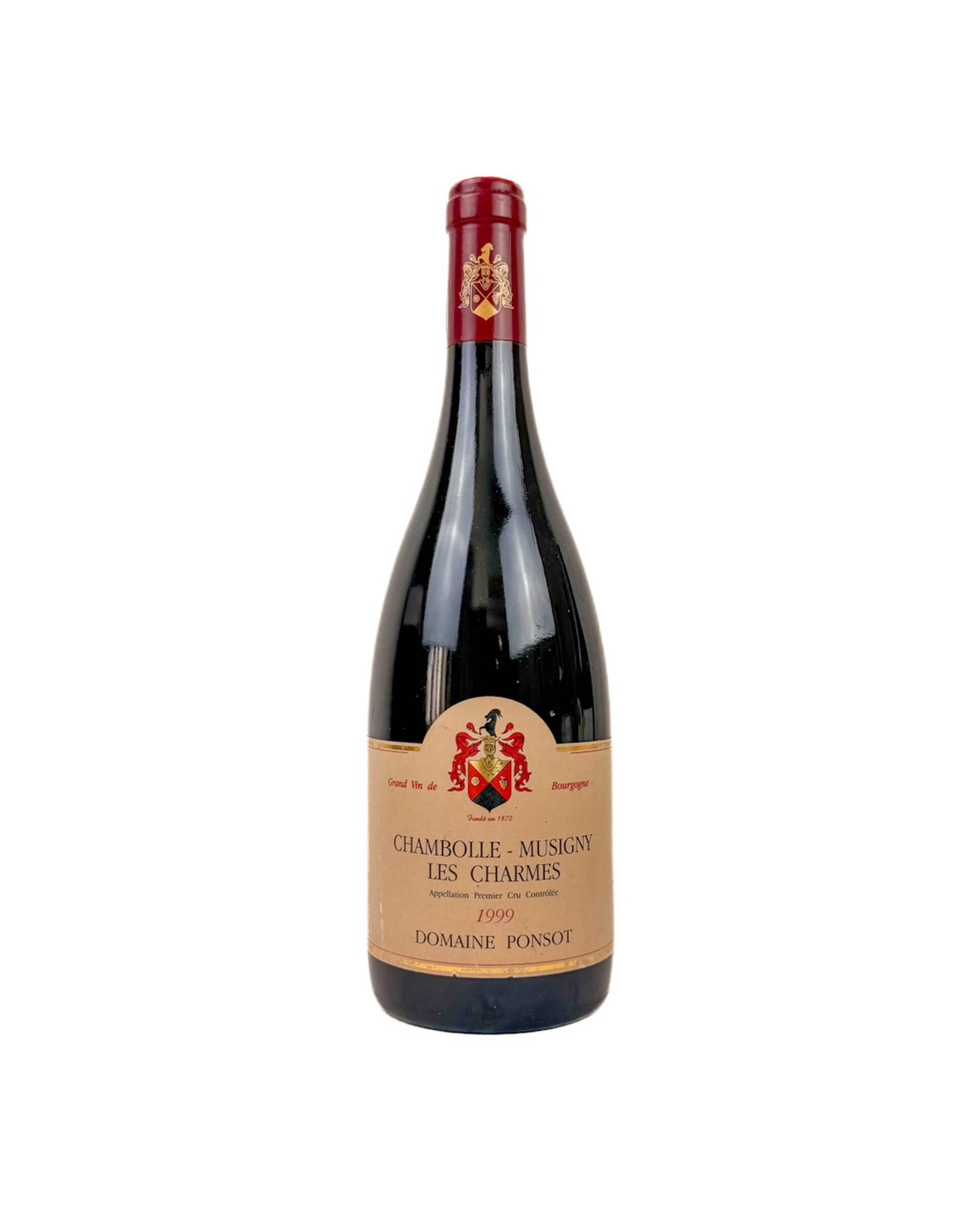 Domaine Ponsot Les Charmes Chambolle-Musigny Premier Cru 1999 0,75L