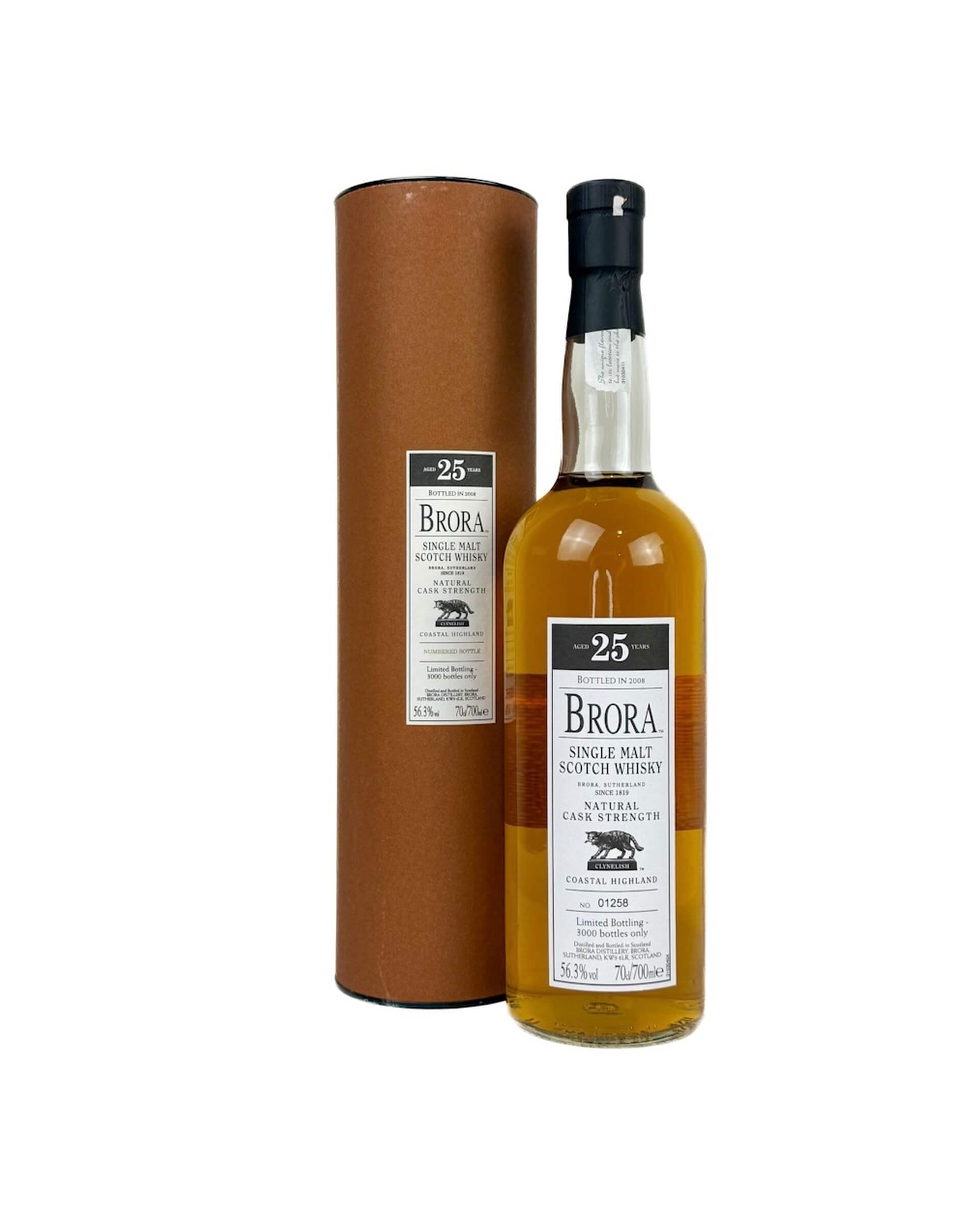 Brora 25 Year Old Cask Strength NV 0,7L