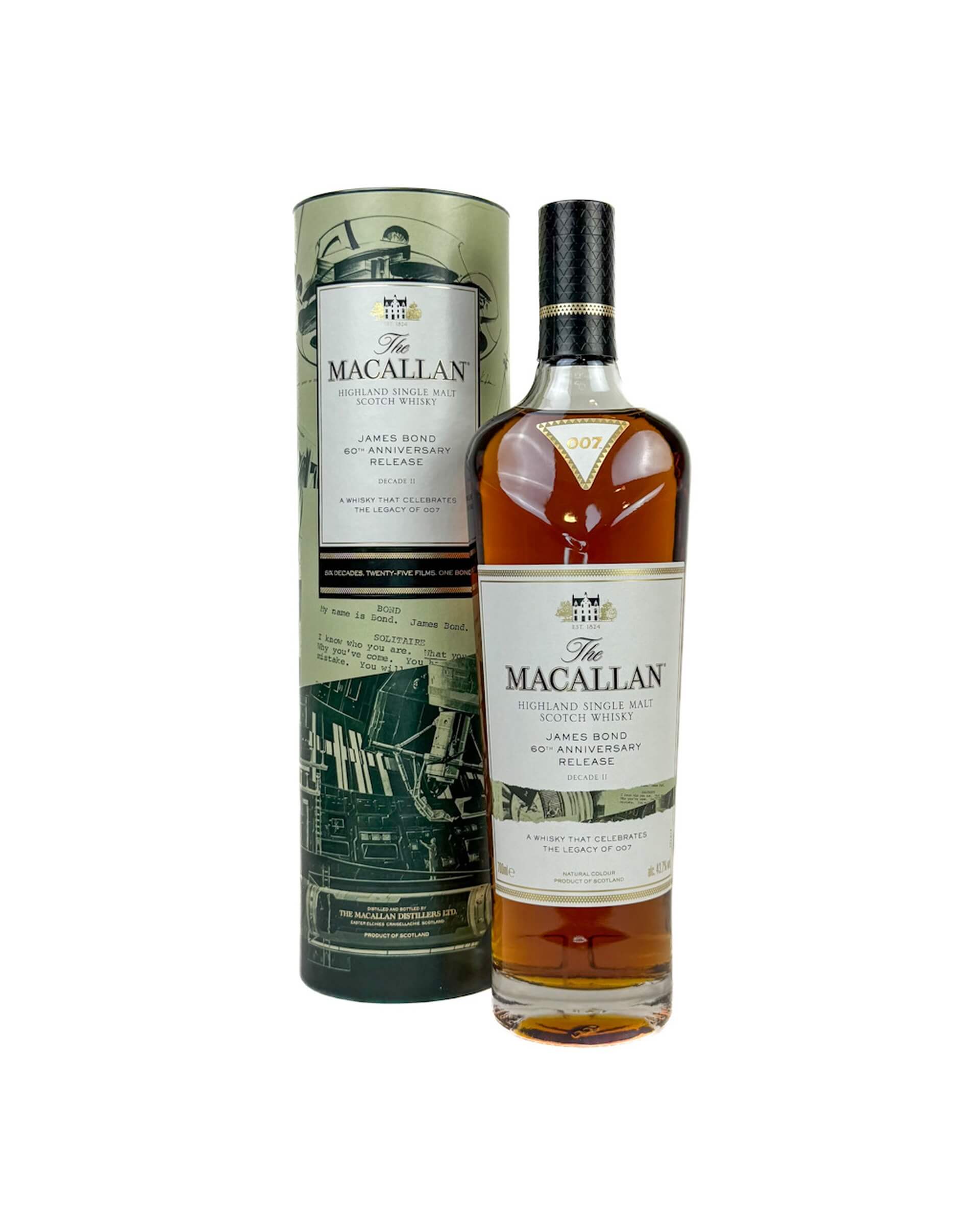 The Macallan James Bond 60th Anniversary Decade II 0,7L