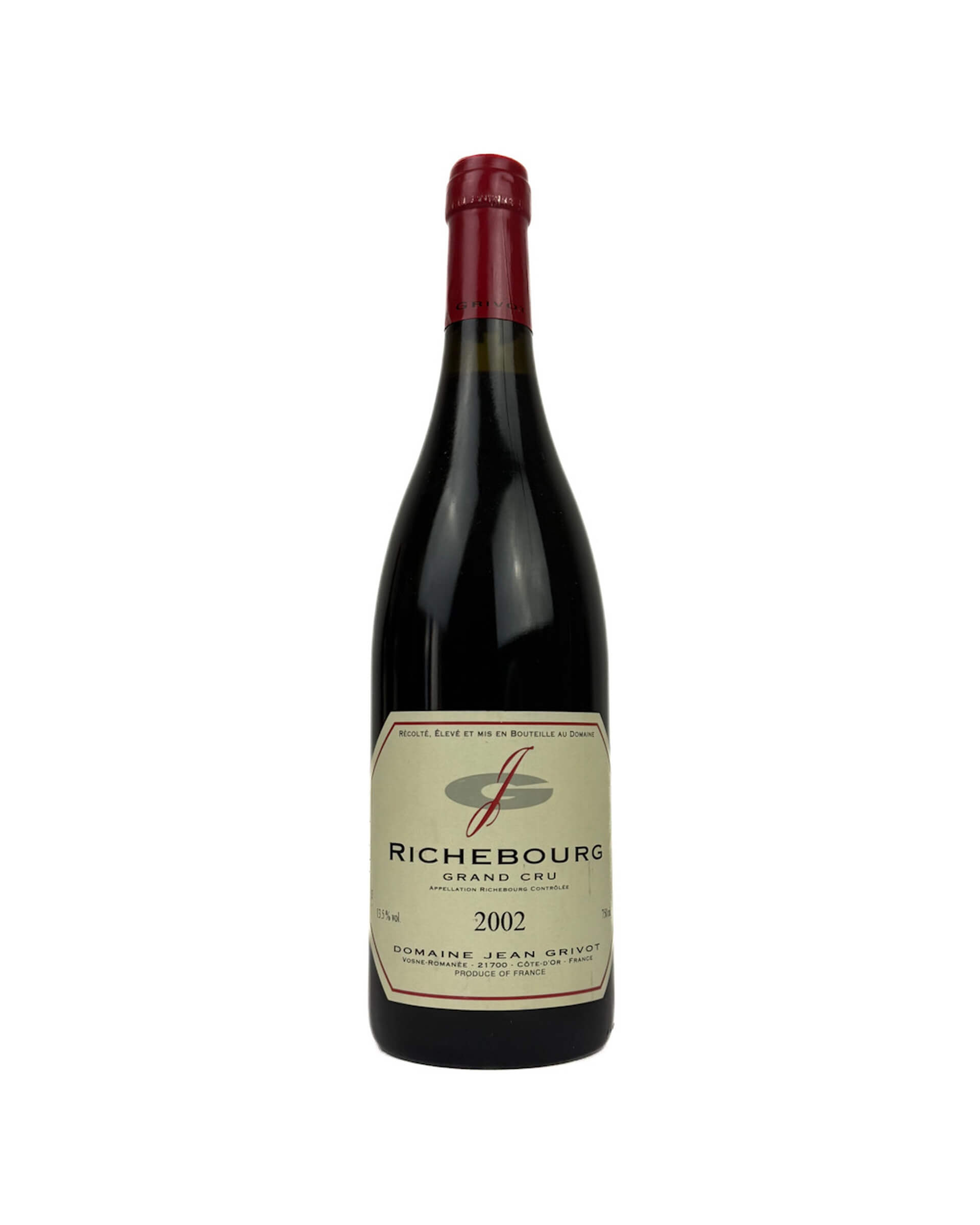 Domaine Jean Grivot Richebourg Grand Cru 2002 0,75L
