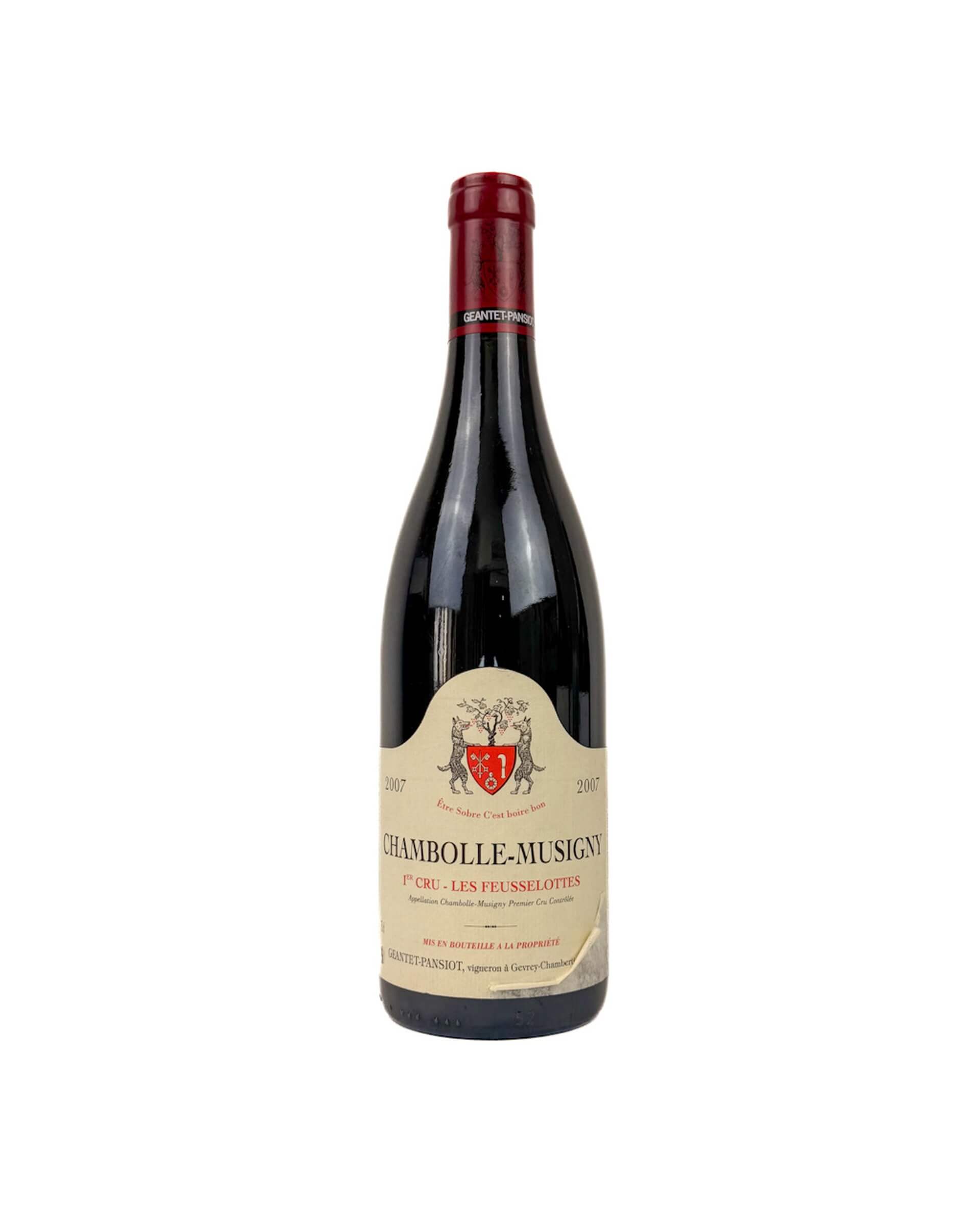 Geantet-Pansiot Les Feusselottes Chambolle-Musigny Premier Cru 2007 0,75L