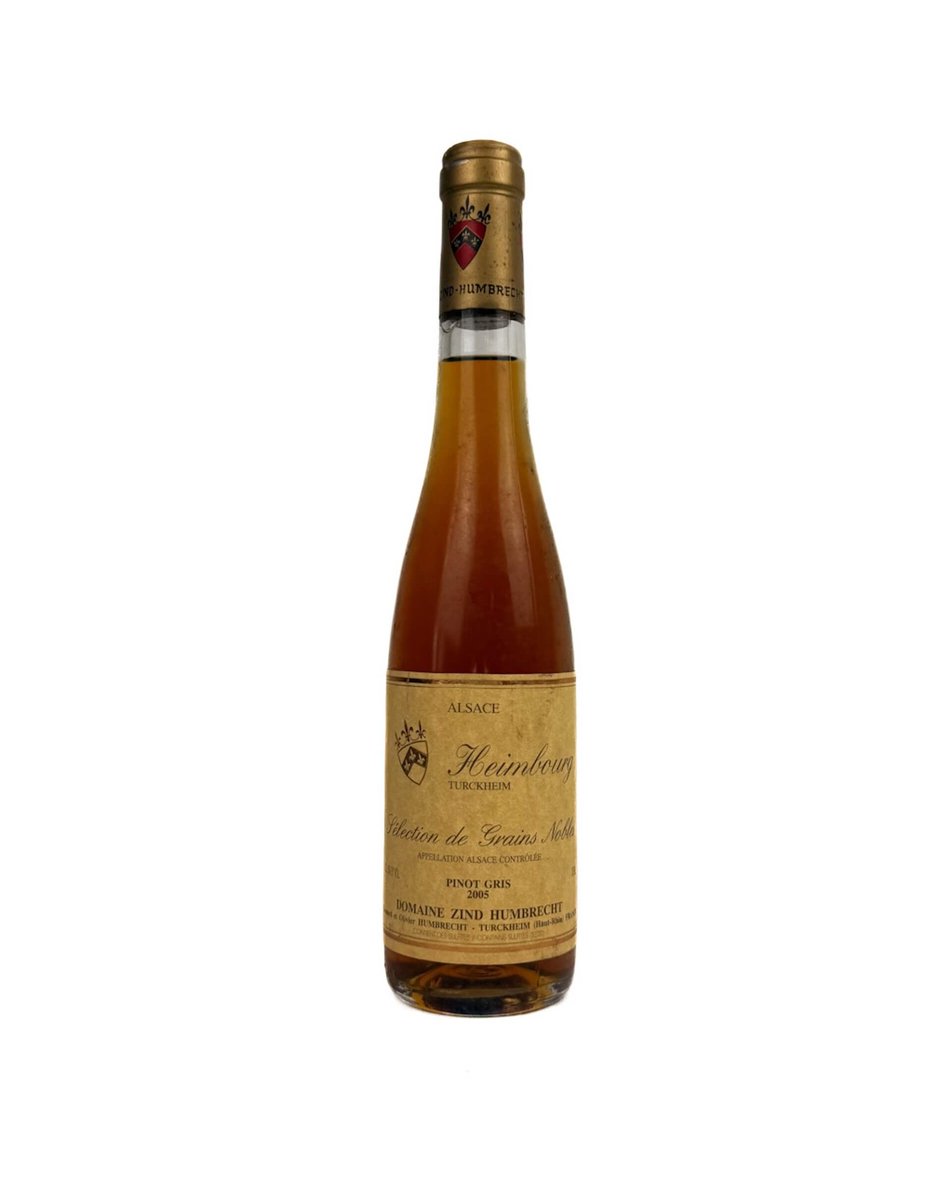 Domaine Zind-Humbrecht Pinot Gris Heimbourg Turckheim Selection de Grains Nobles 2005 0,375L