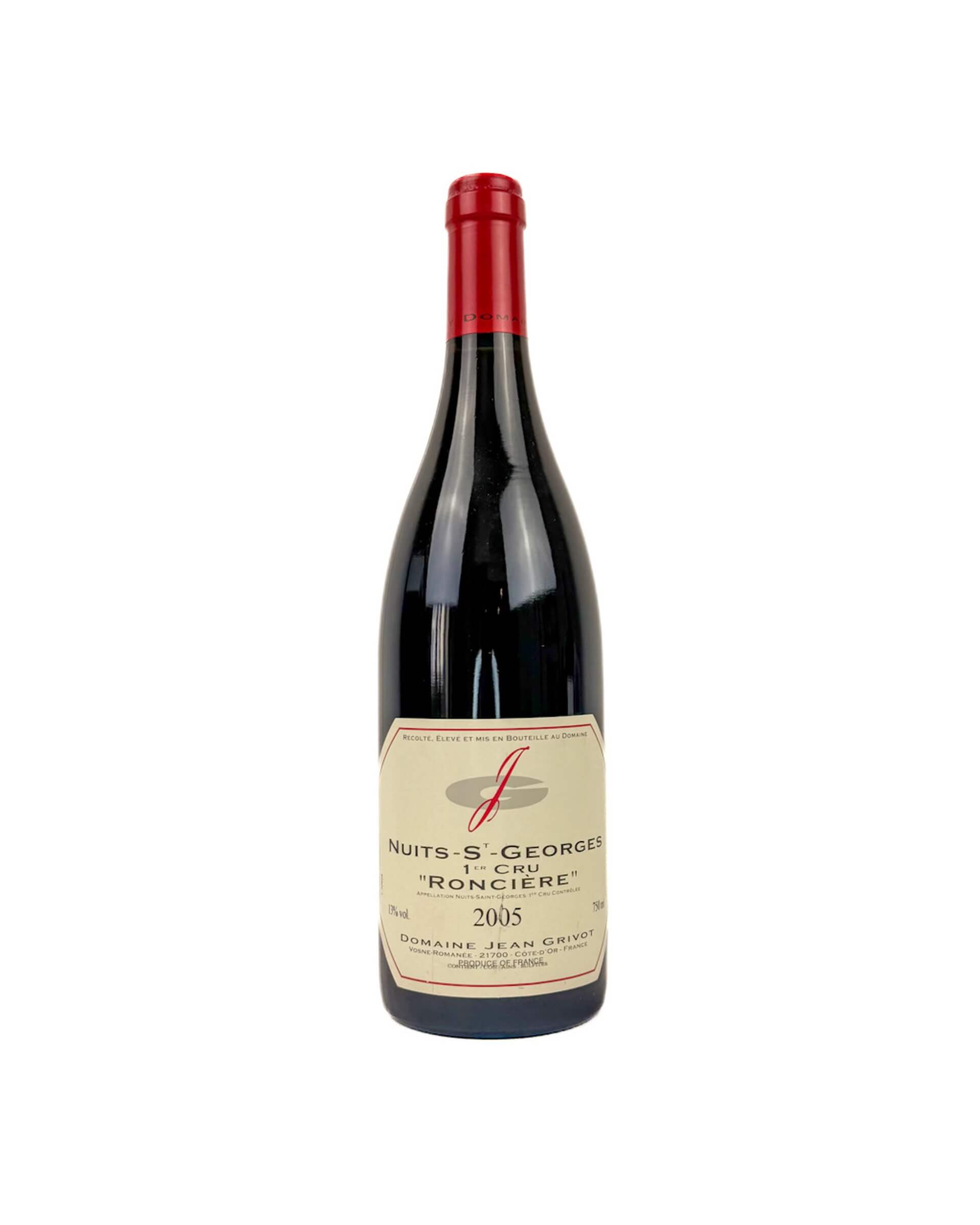 Domaine Jean Grivot Nuits-Saint-Georges Premier Cru Ronciere 2005 0,75L