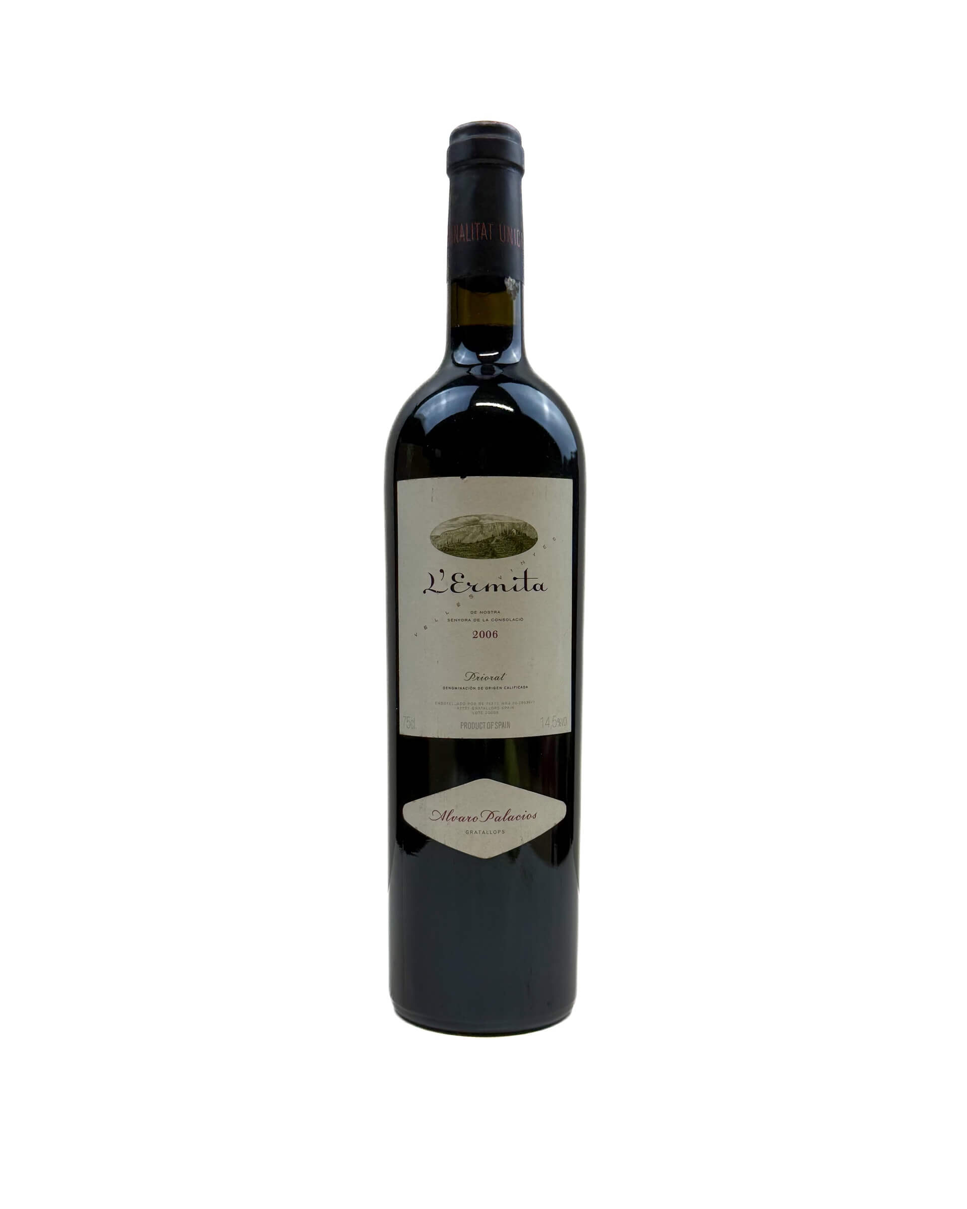 Alvaro Palacios L'Ermita Velles Vinyes Priorat DOC 2006 0,75L