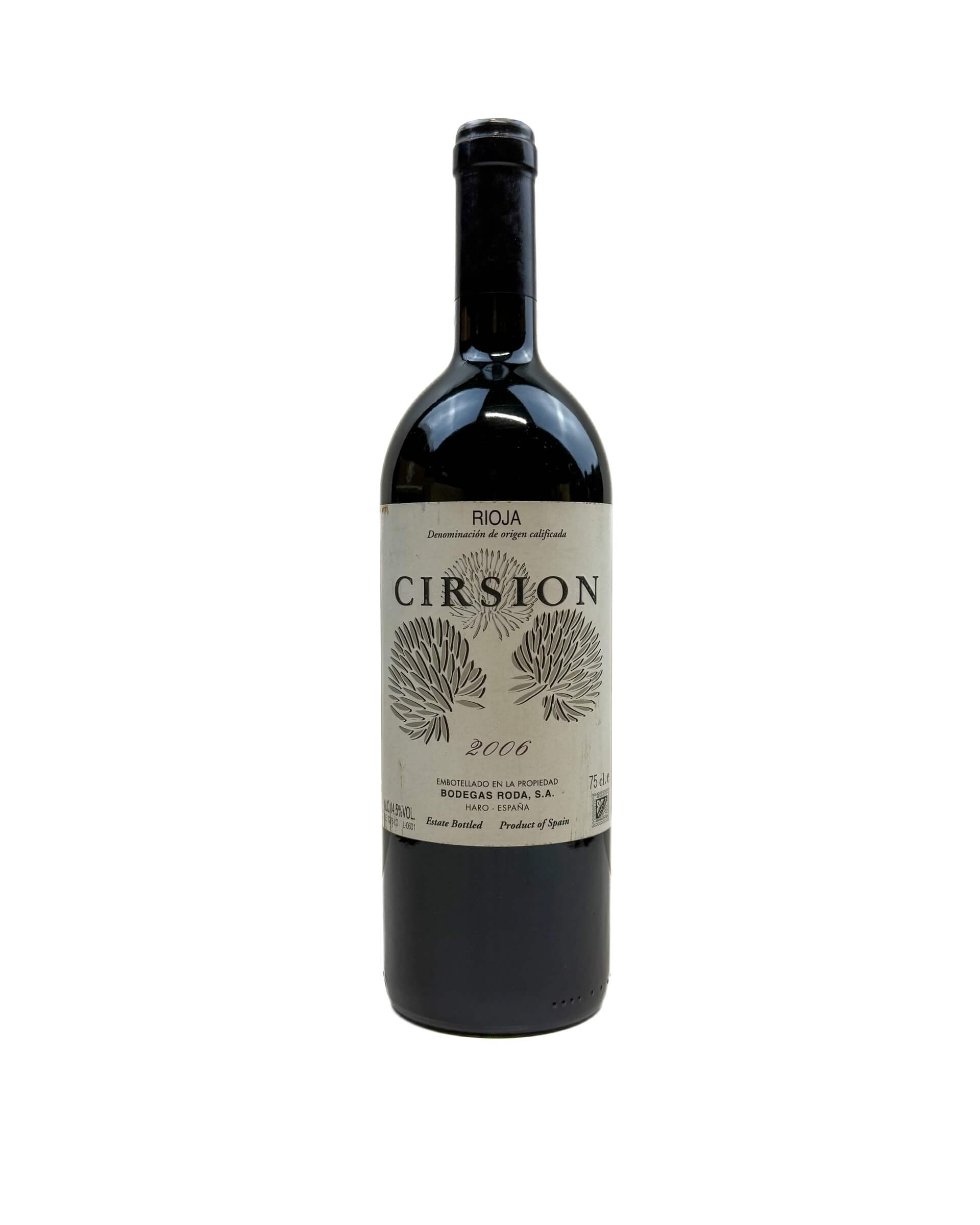 Bodegas Roda Cirsion Rioja DOC 2006 0,75L