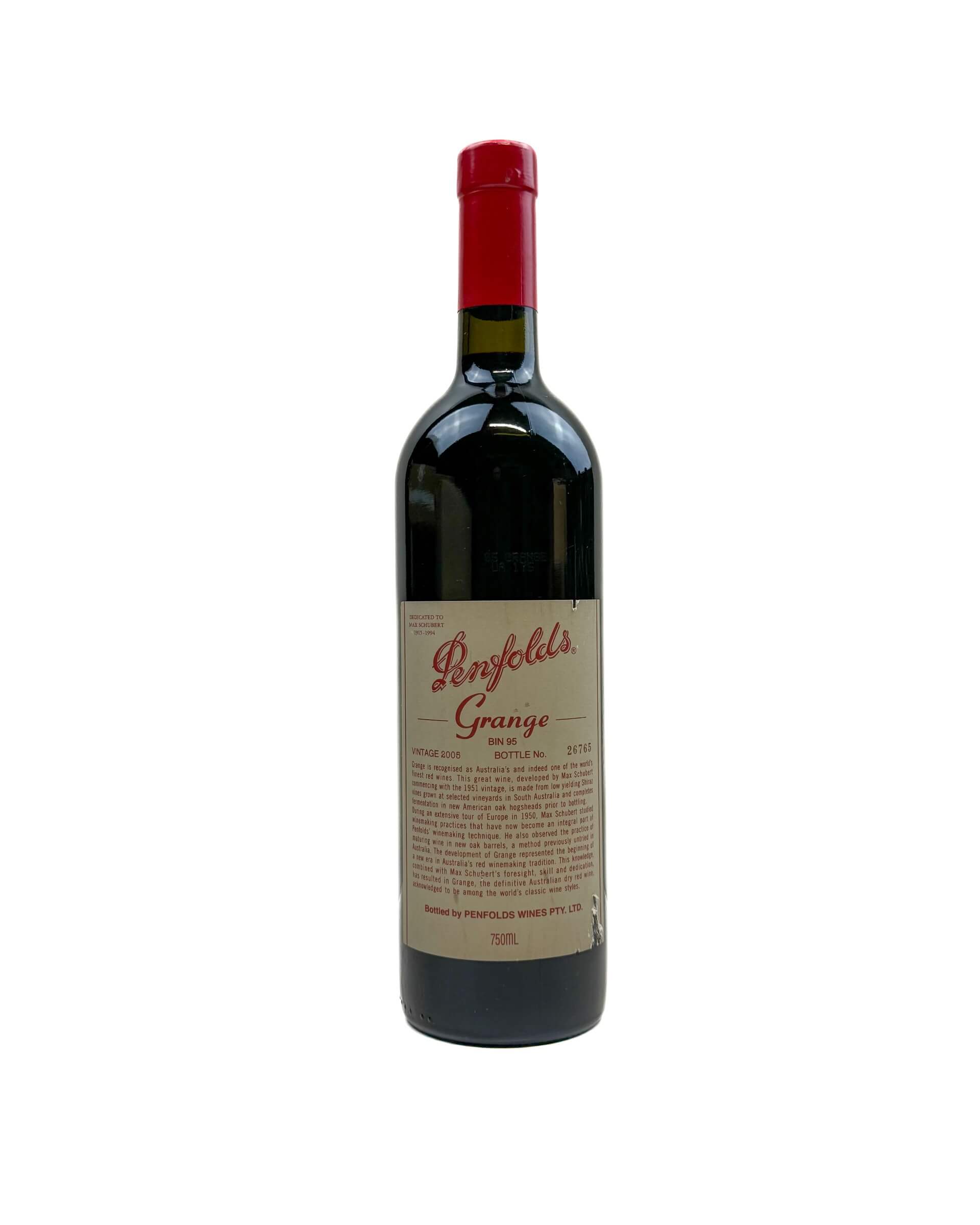 Penfolds Grange Bin 95 Barossa Valley 2005 0,75L