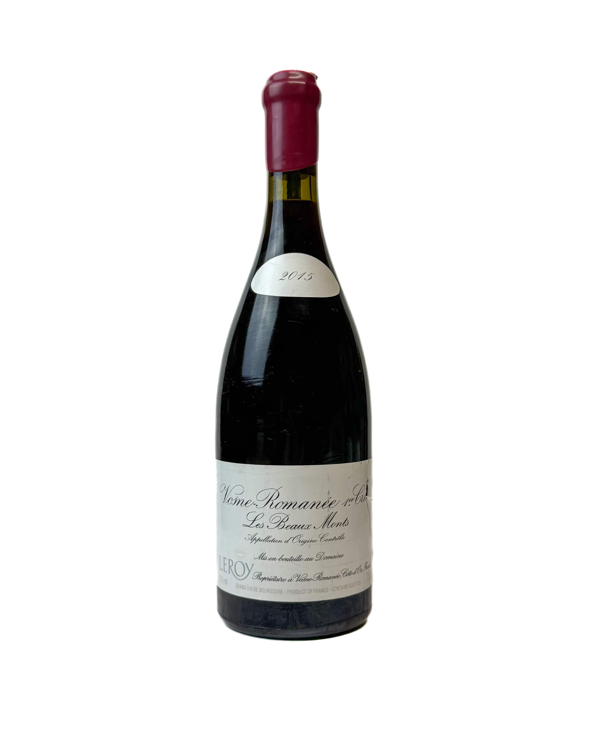 Domaine Leroy Les Beaux Monts Vosne-Romanee Premier Cru 2015 0,75L
