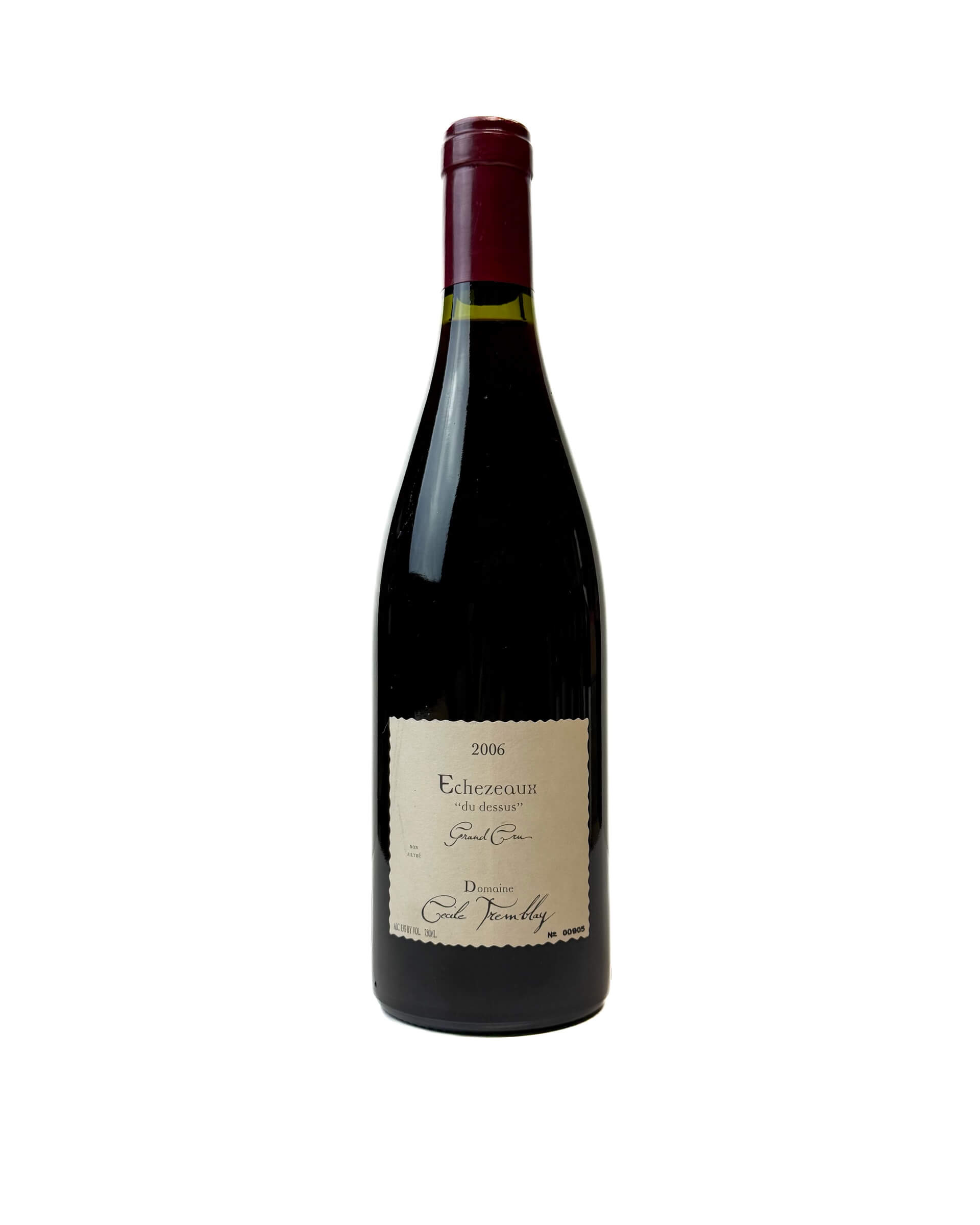 Domaine Cecile Tremblay  Echezeaux Du Dessus Grand Cru 2006 0,75L