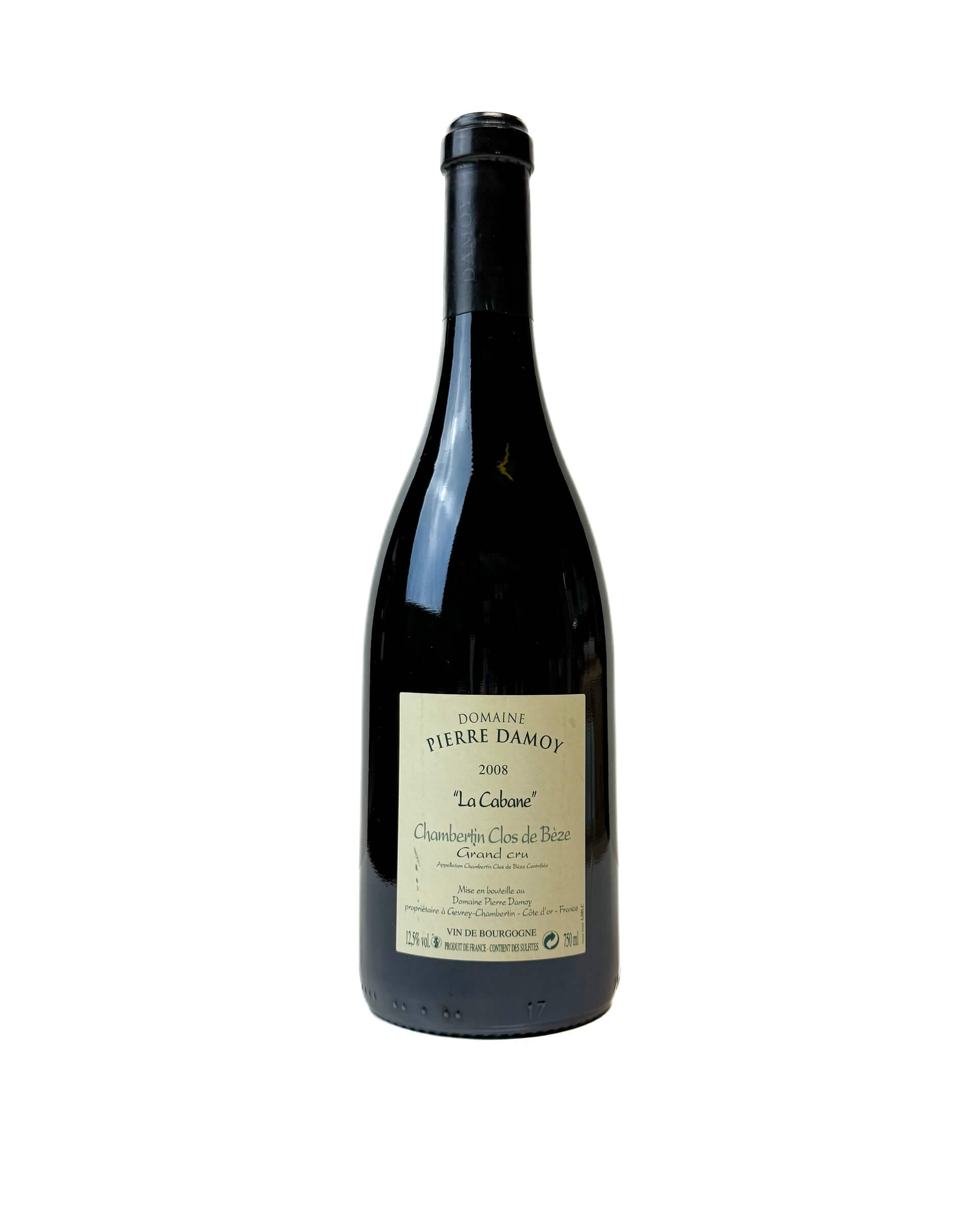 Domaine Pierre Damoy Chambertin Clos de Beze Grand Cru "La Cabane" 2008 0,75L