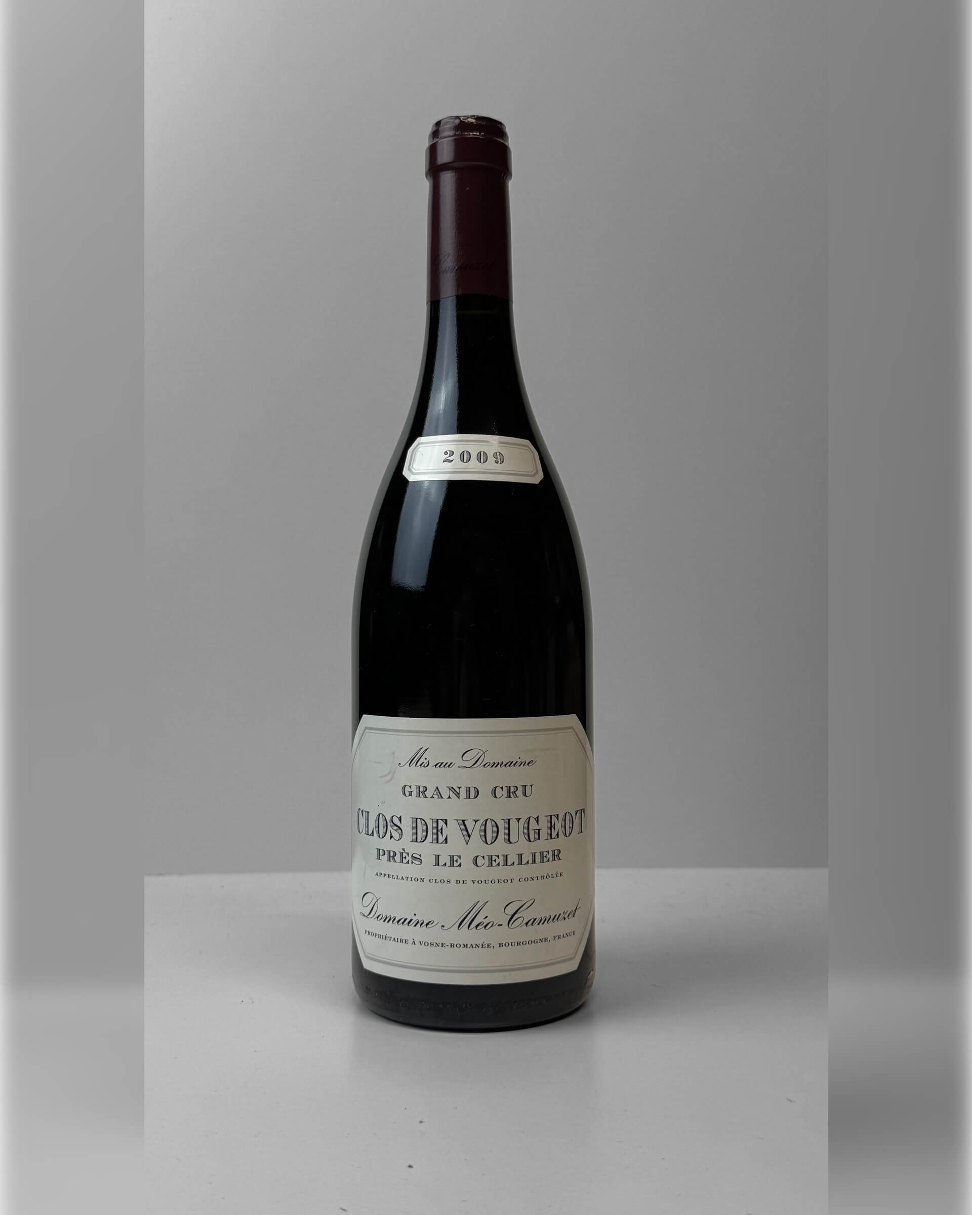 Meo-Camuzet Clos de Vougeot Pres le Cellier  Grand Cru 2009 0,75L