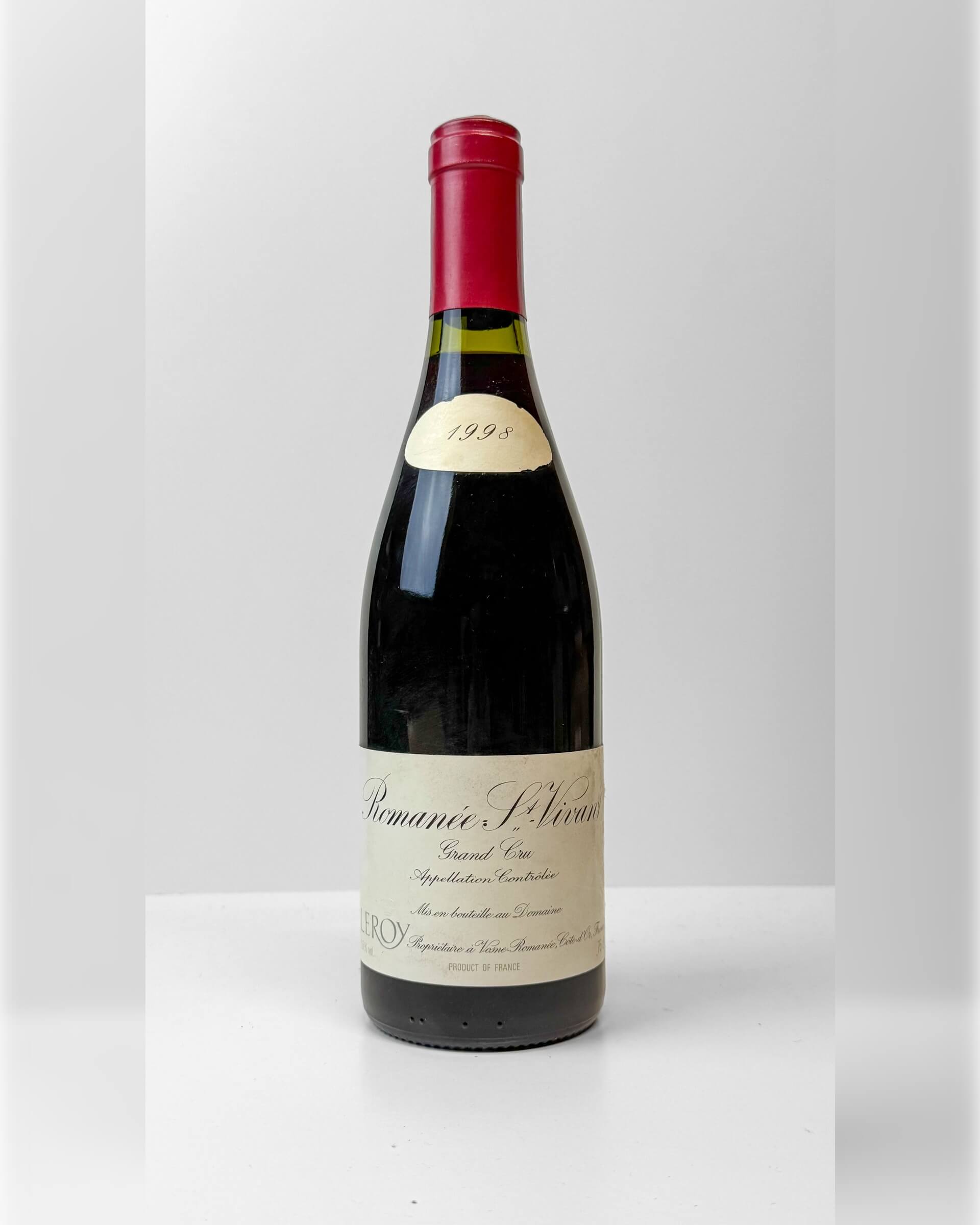 Domaine Leroy Romanee Saint Vivant Grand Cru 1998 0,75L