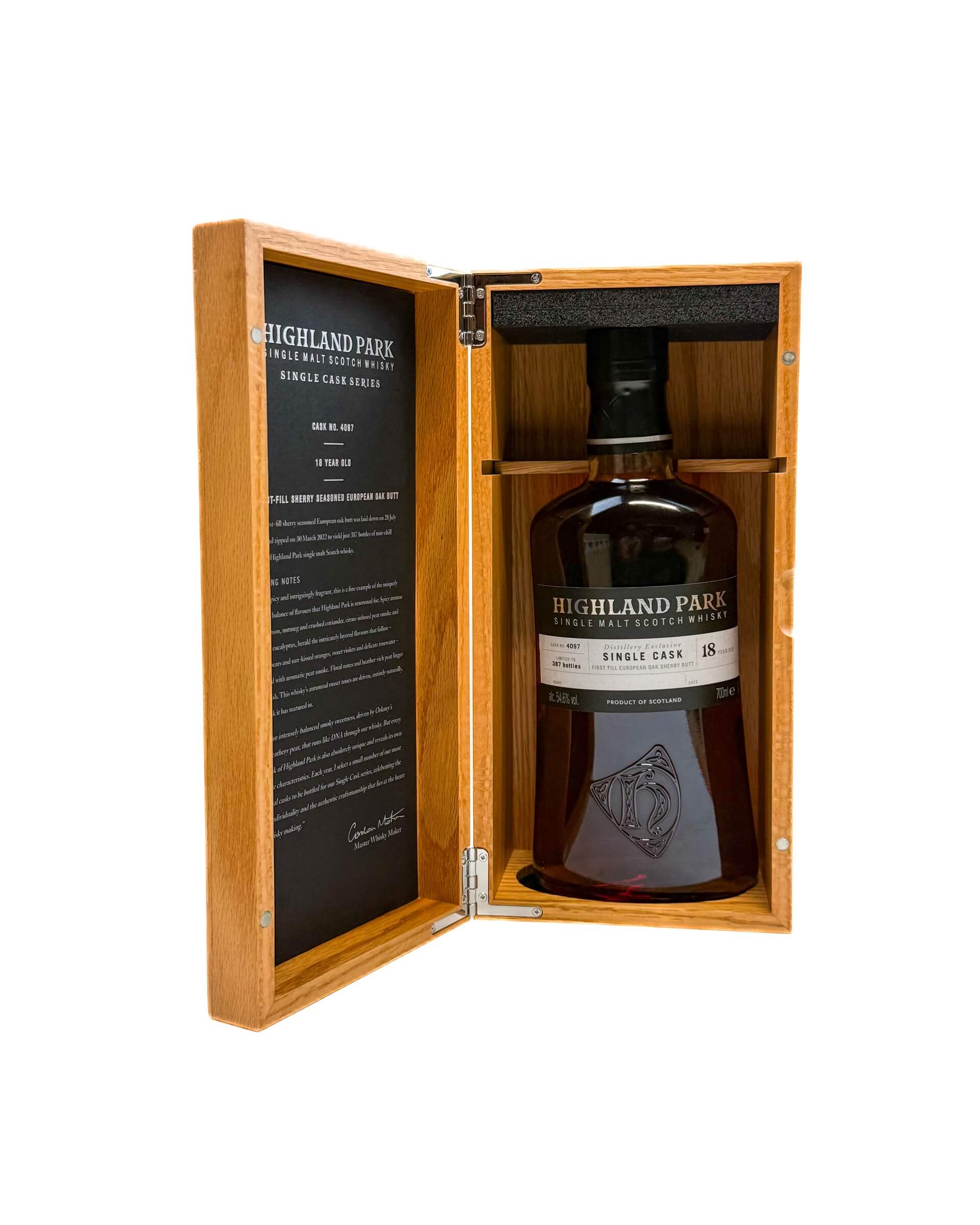 Highland Park Single Cask Series 18 Year Old Single Malt 2003/2022 0,7L